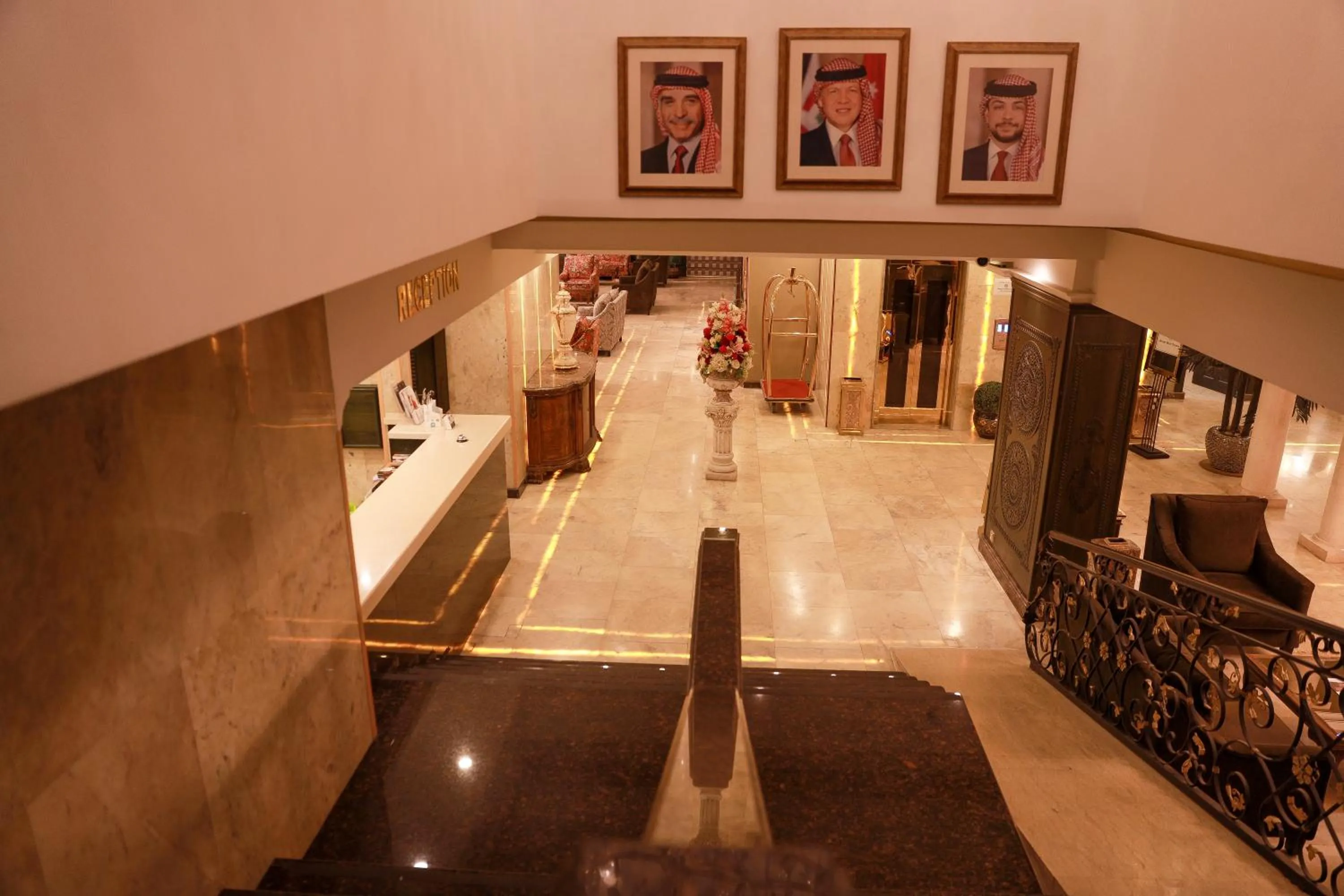 Facade/entrance in Strand Hotel Jordan