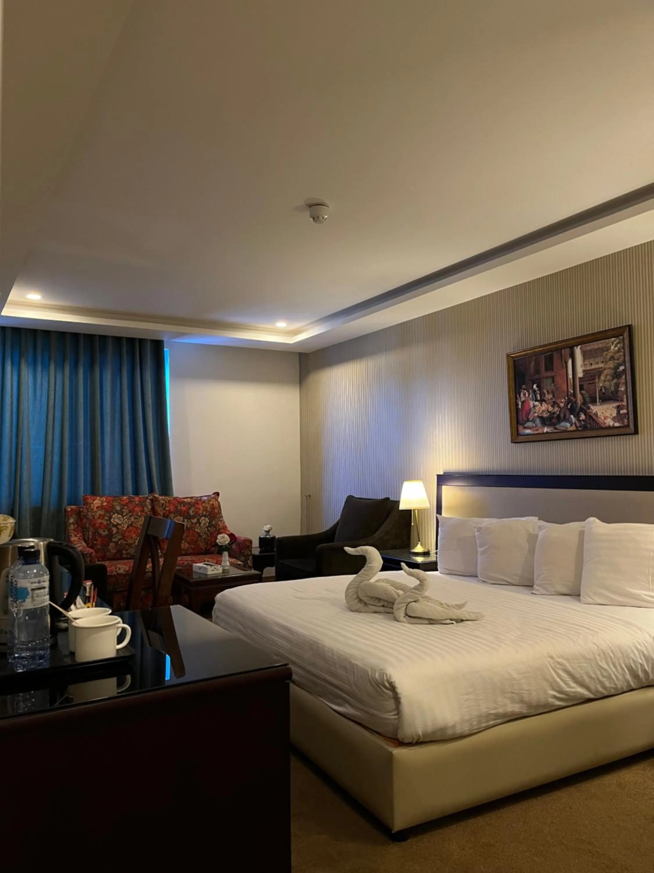 Bed in Strand Hotel Jordan