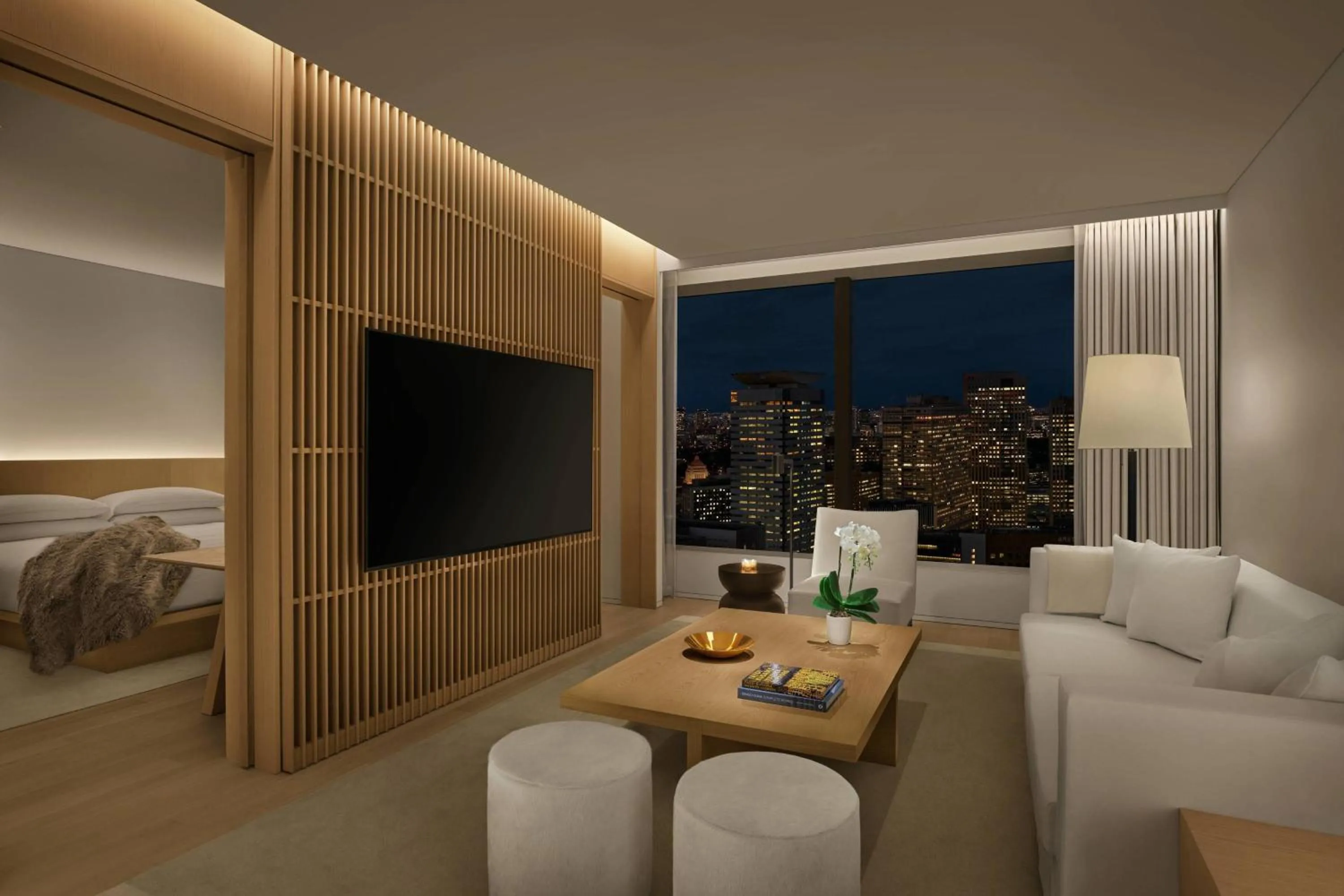 Photo of the whole room, Bed in The Tokyo EDITION, Toranomon