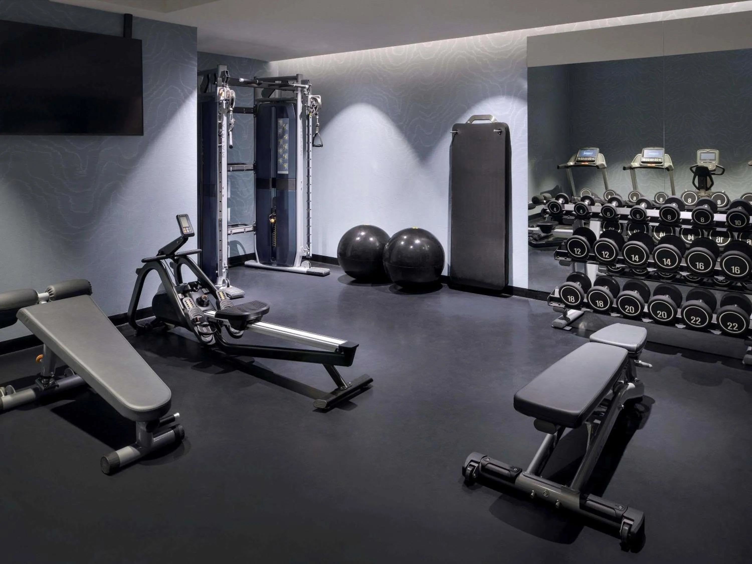 Fitness centre/facilities in Mövenpick Hotel The Hague