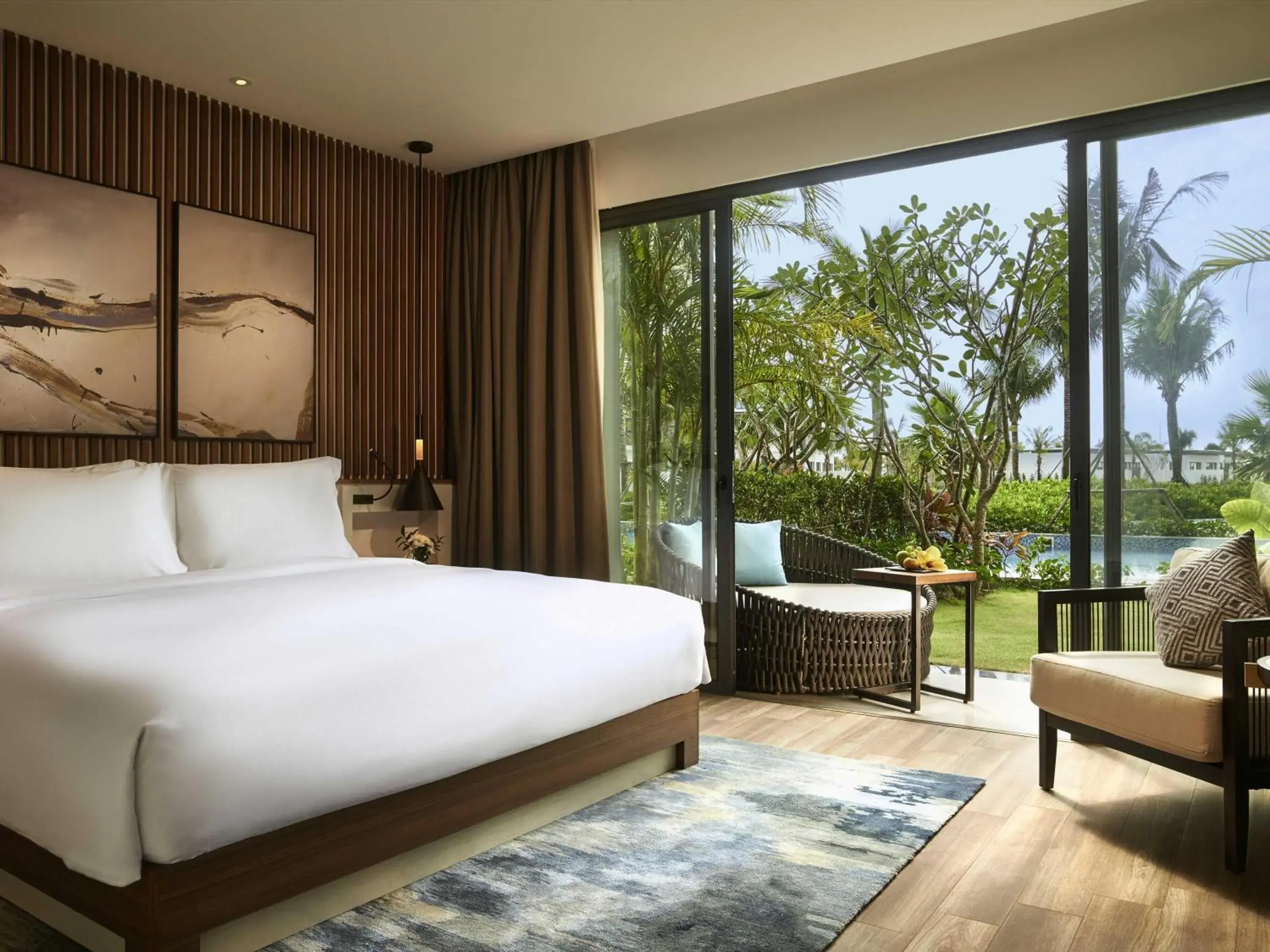 Bedroom, Bed in Mövenpick Villas & Residences Phu Quoc Bedroom, Bed in Mövenpick Villas & Residences Phu Quoc