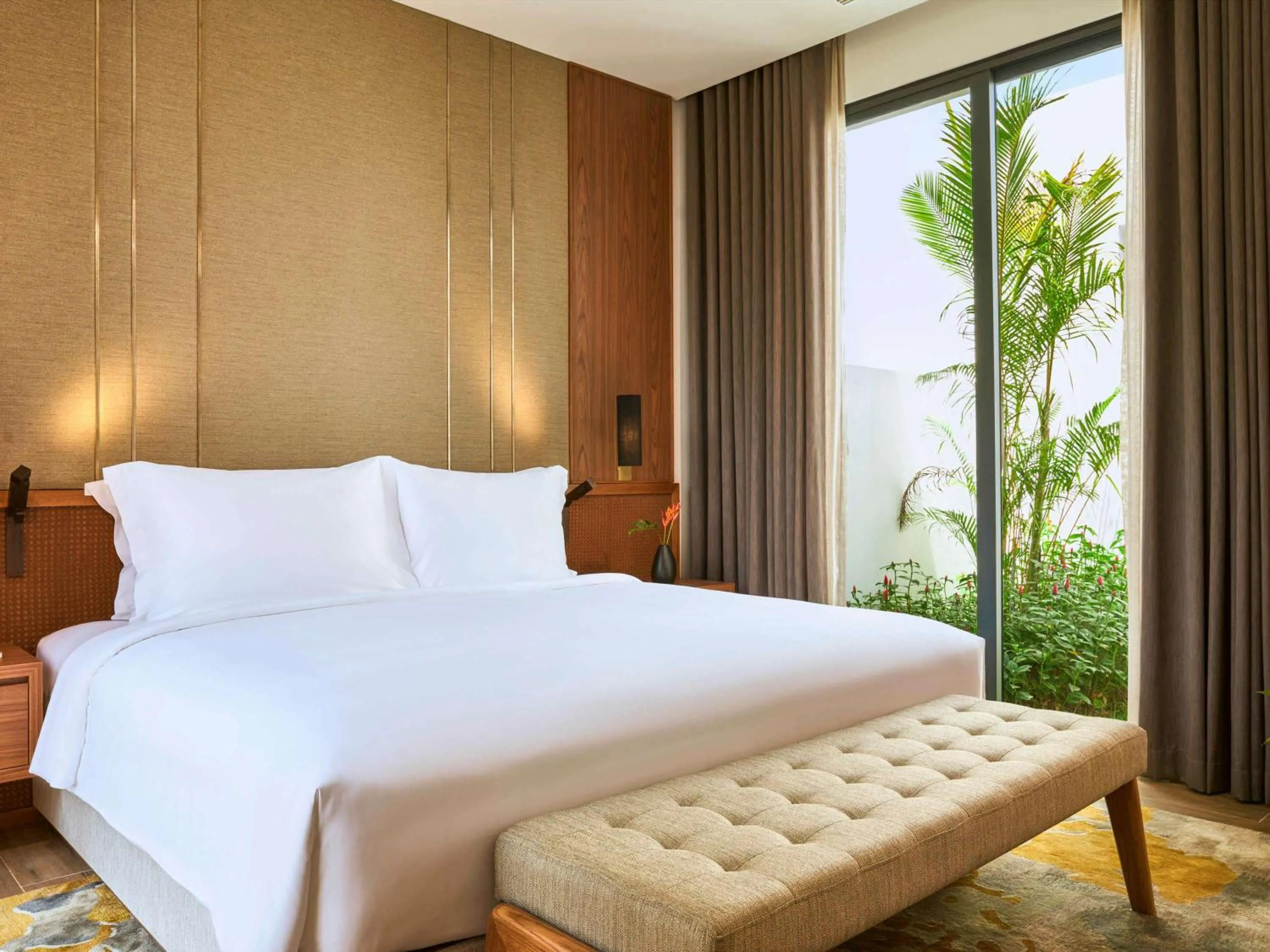 Bedroom, Bed in Mövenpick Villas & Residences Phu Quoc