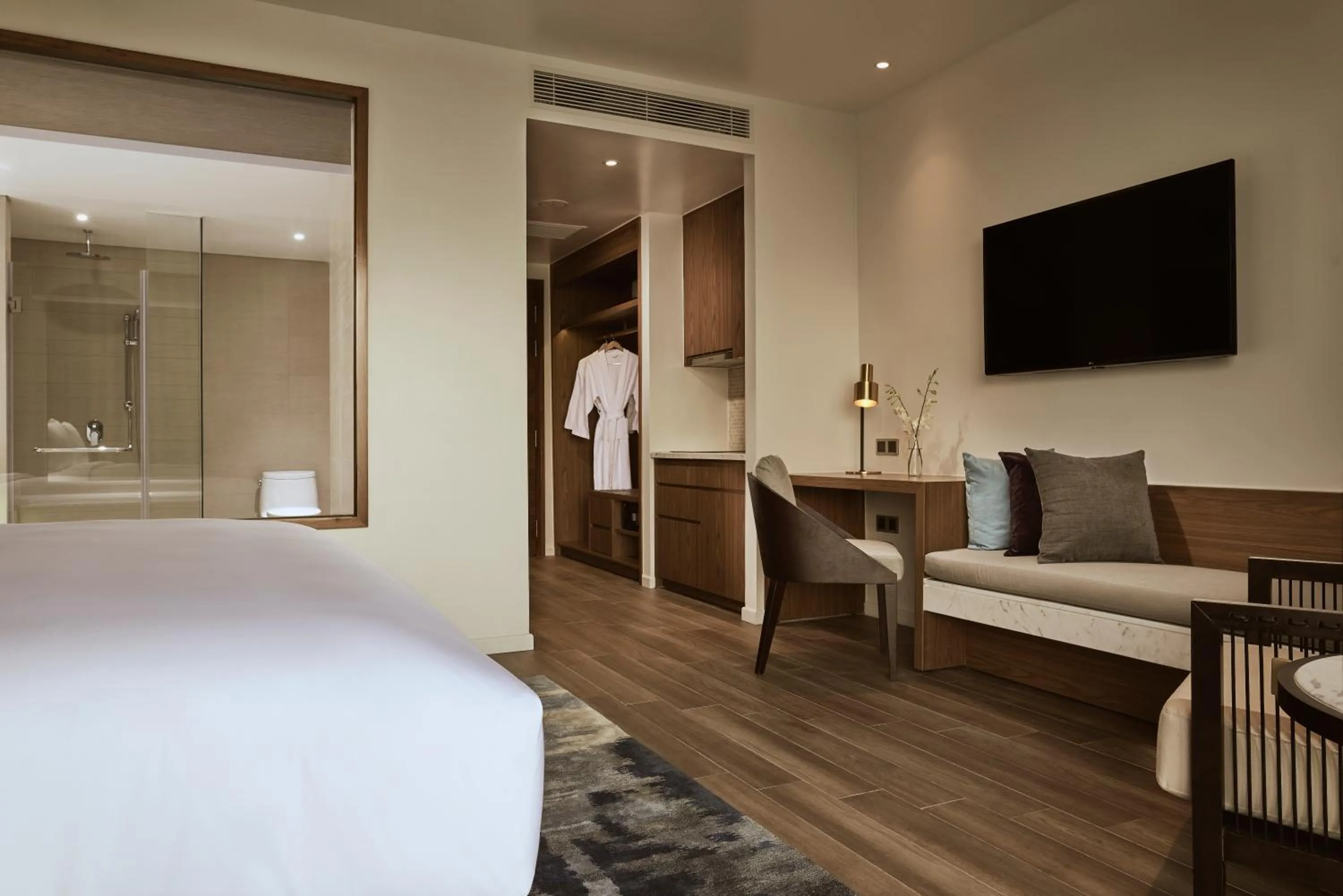 View (from property/room), Bed in Mövenpick Villas & Residences Phu Quoc
