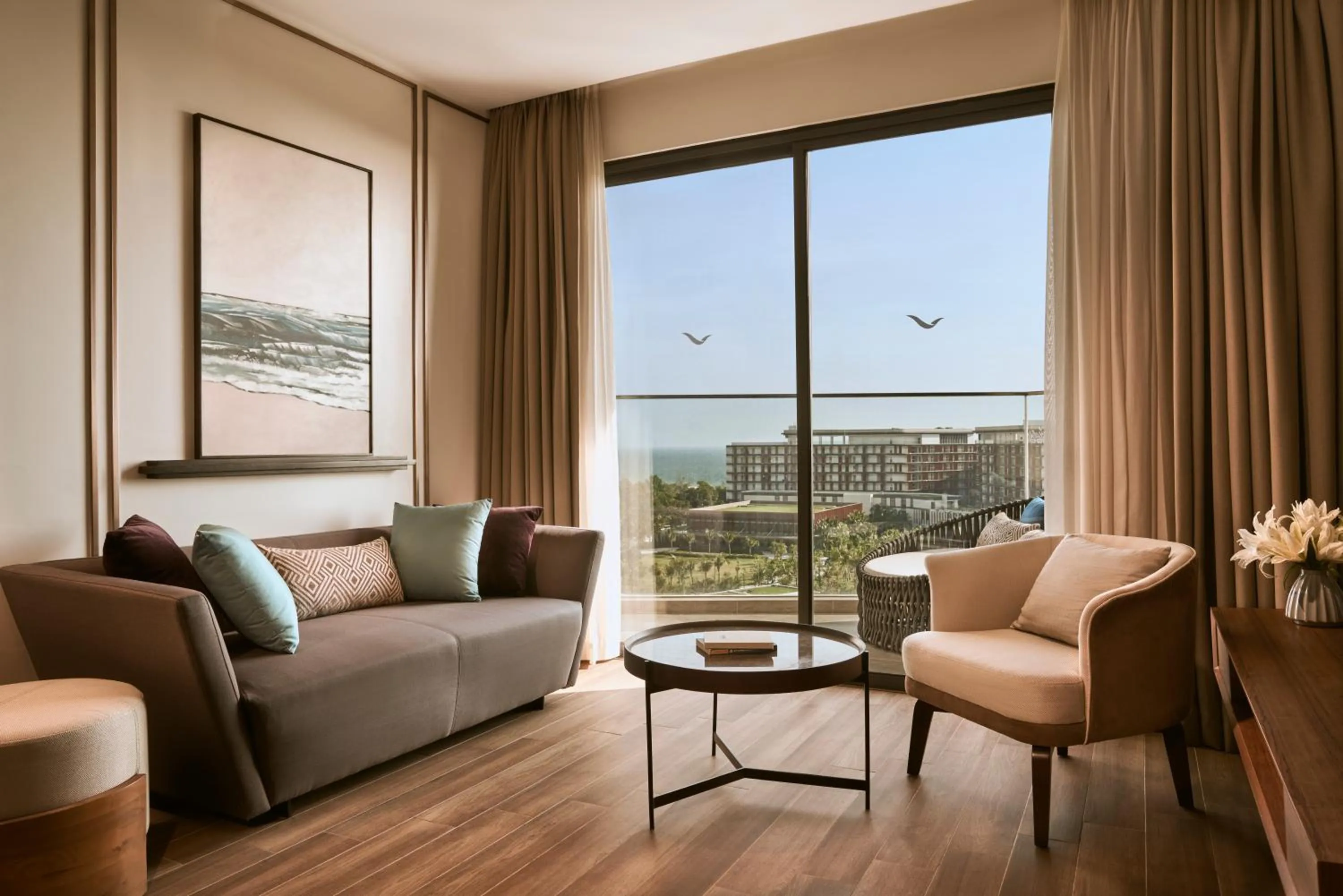 Living room in Mövenpick Villas & Residences Phu Quoc