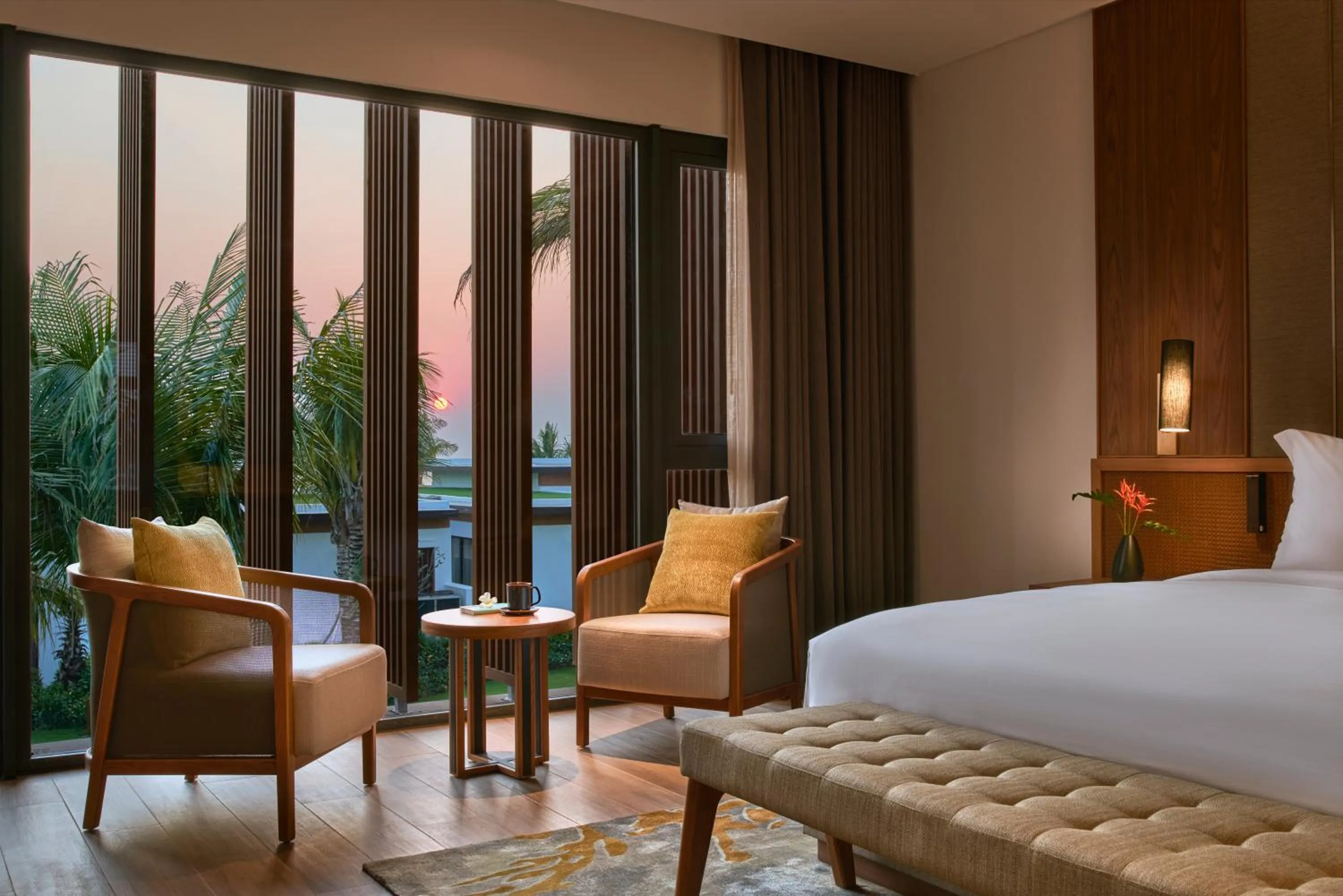 View (from property/room), Bed in Mövenpick Villas & Residences Phu Quoc