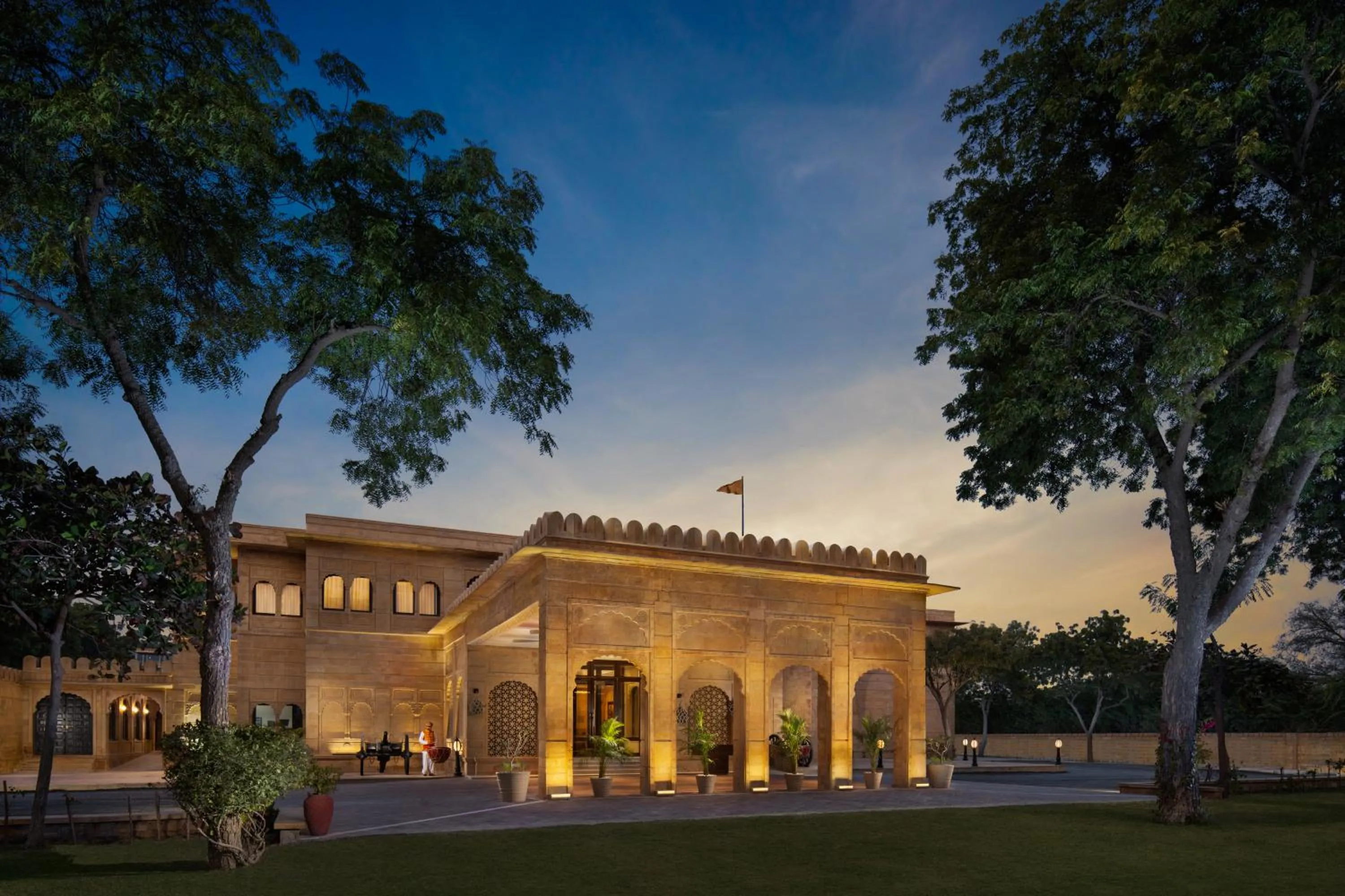 Property building in Taj Gorbandh Palace, Jaisalmer