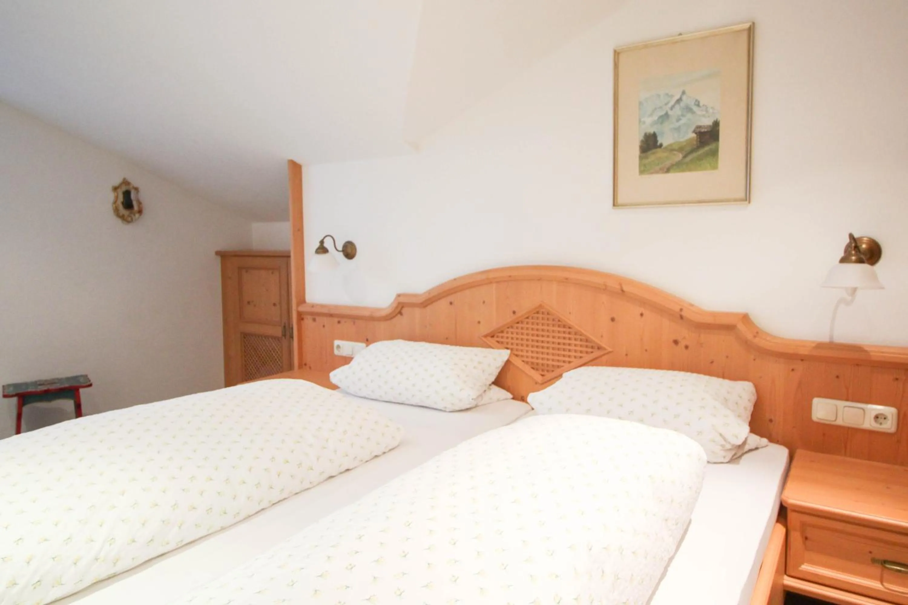 Bed in Apartments- und Ferienhaus Anton