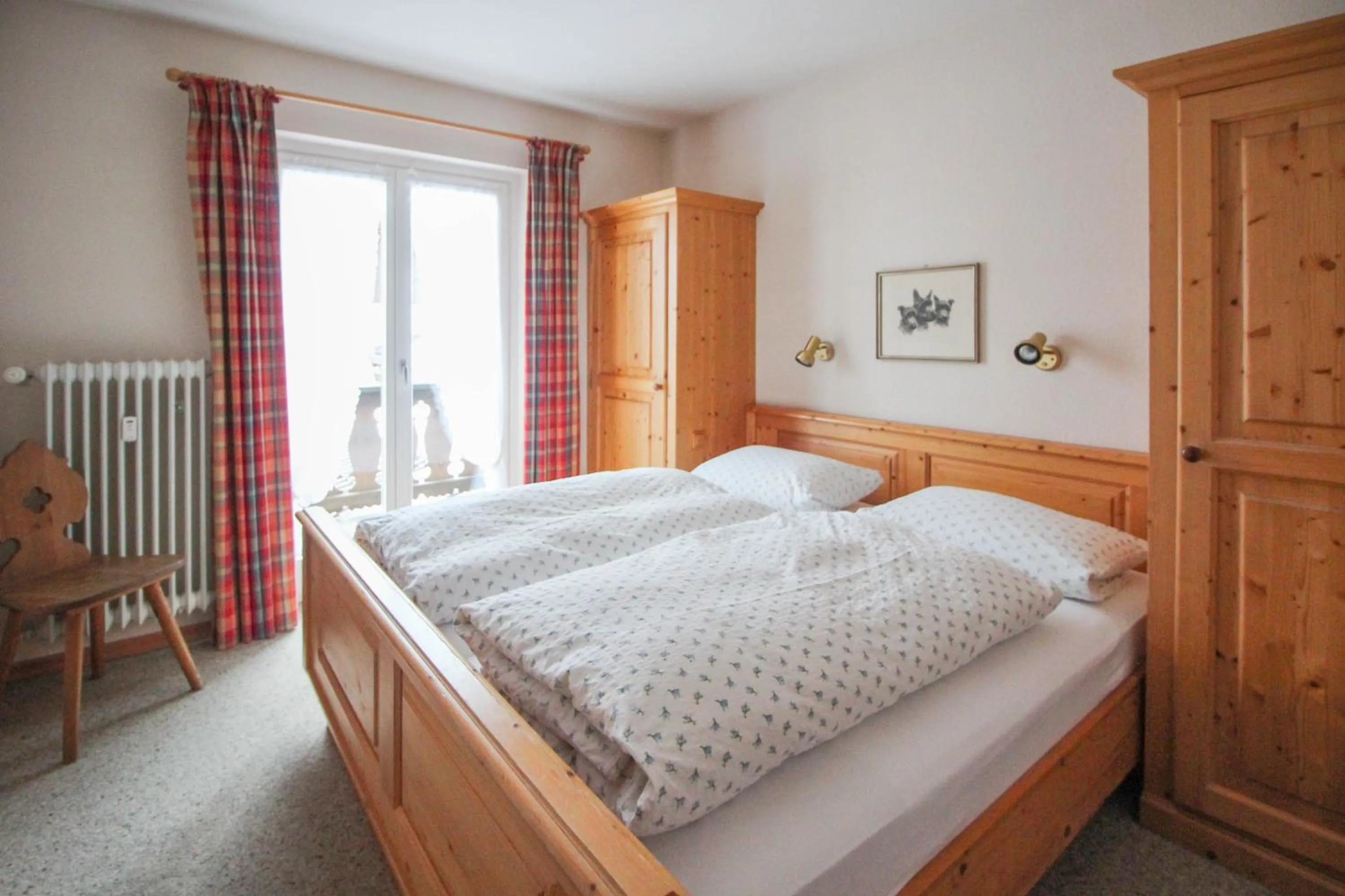 Bed in Apartments- und Ferienhaus Anton