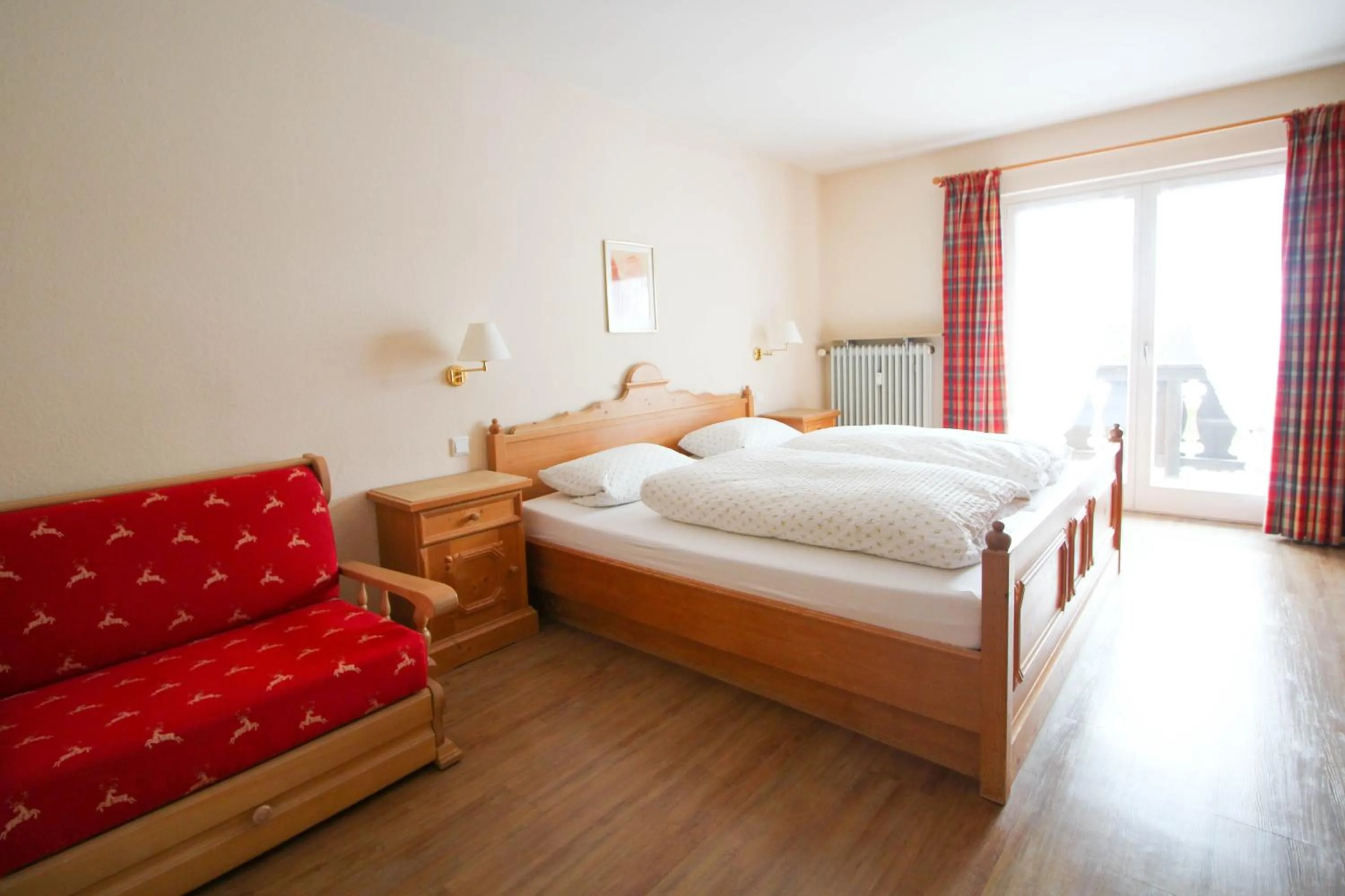 Bed in Apartments- und Ferienhaus Anton