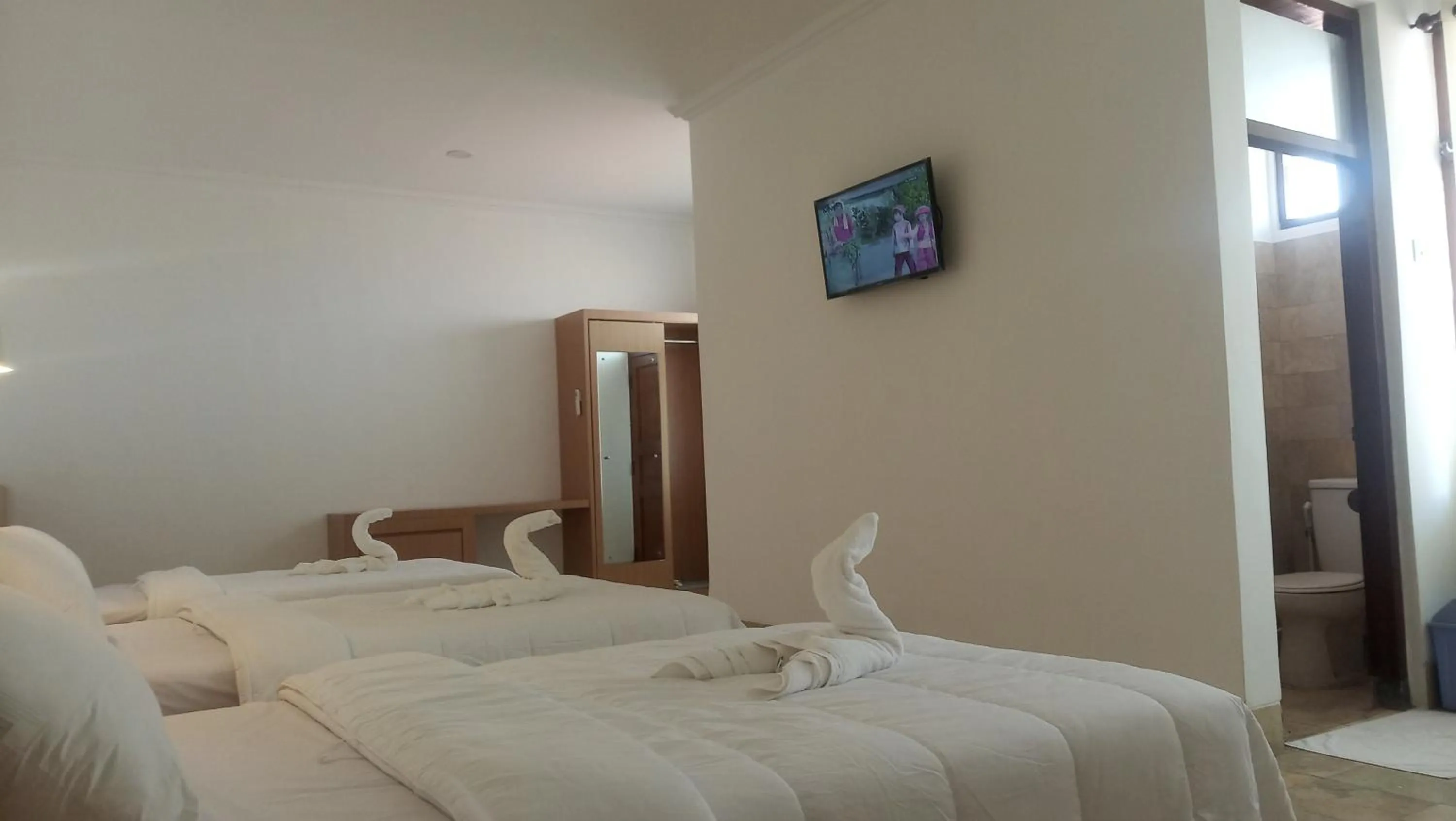 Bed in Guest House Simalem