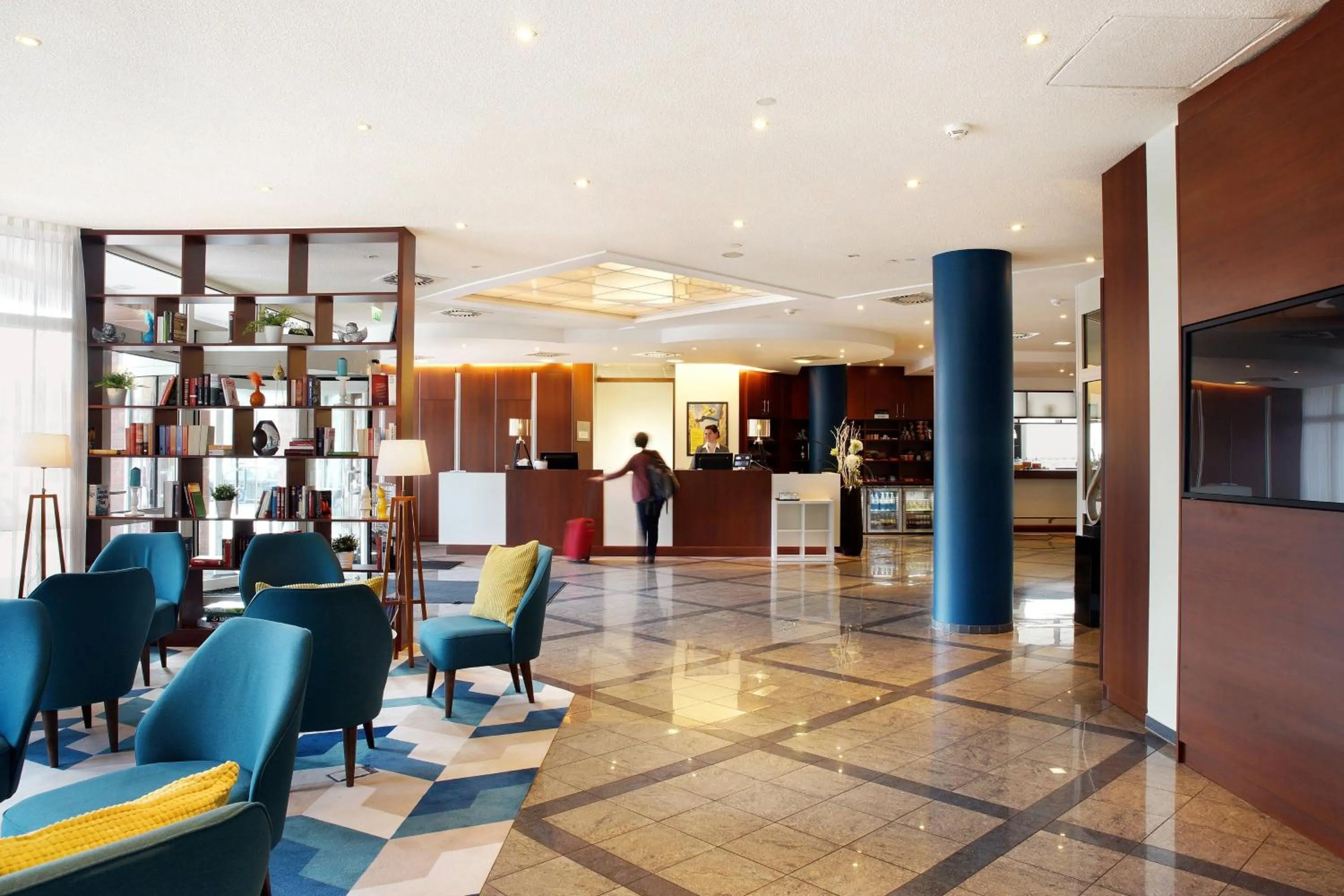 Lobby or reception in Courtyard by Marriott Dresden