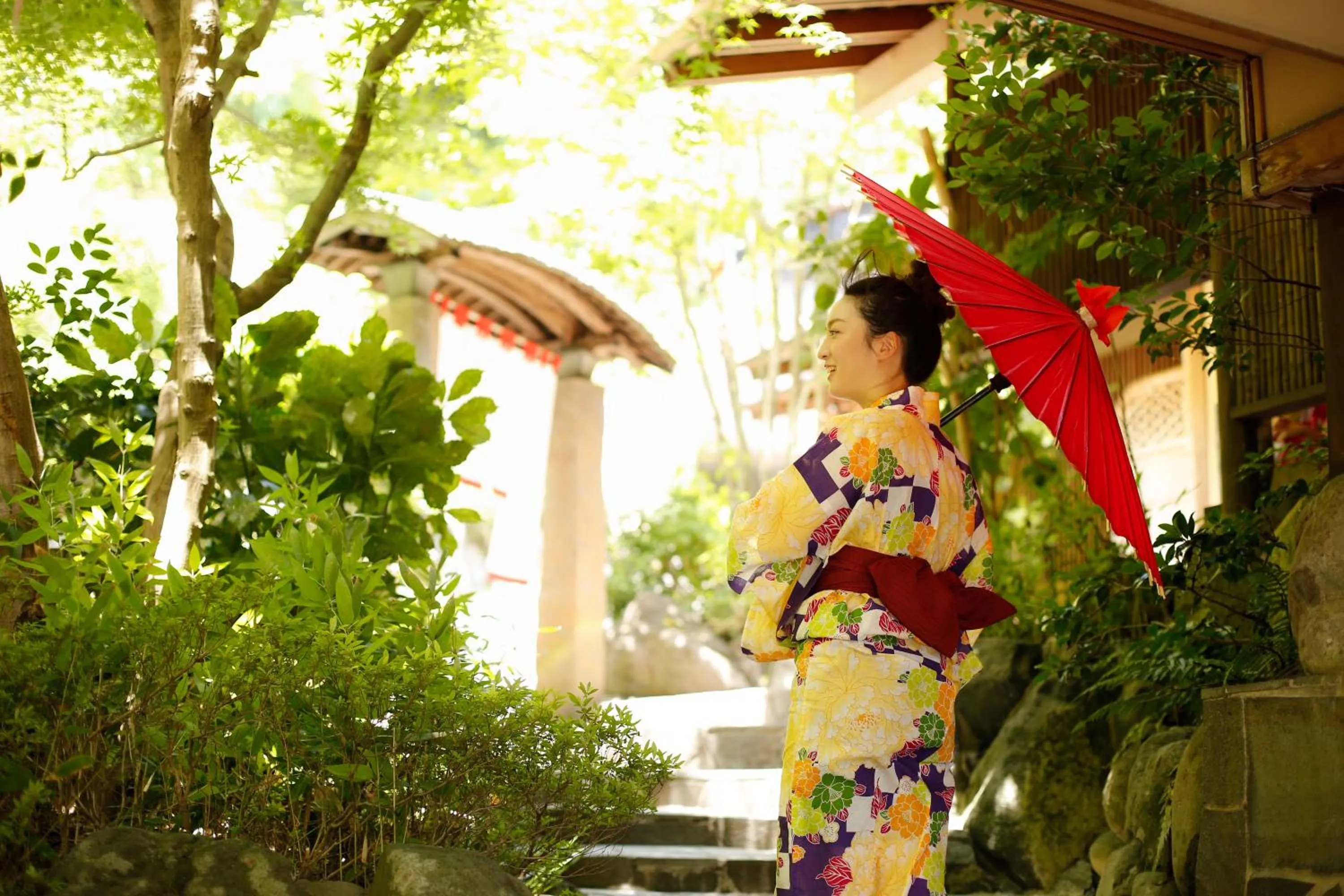 Facade/entrance in Kinosaki Tenboen