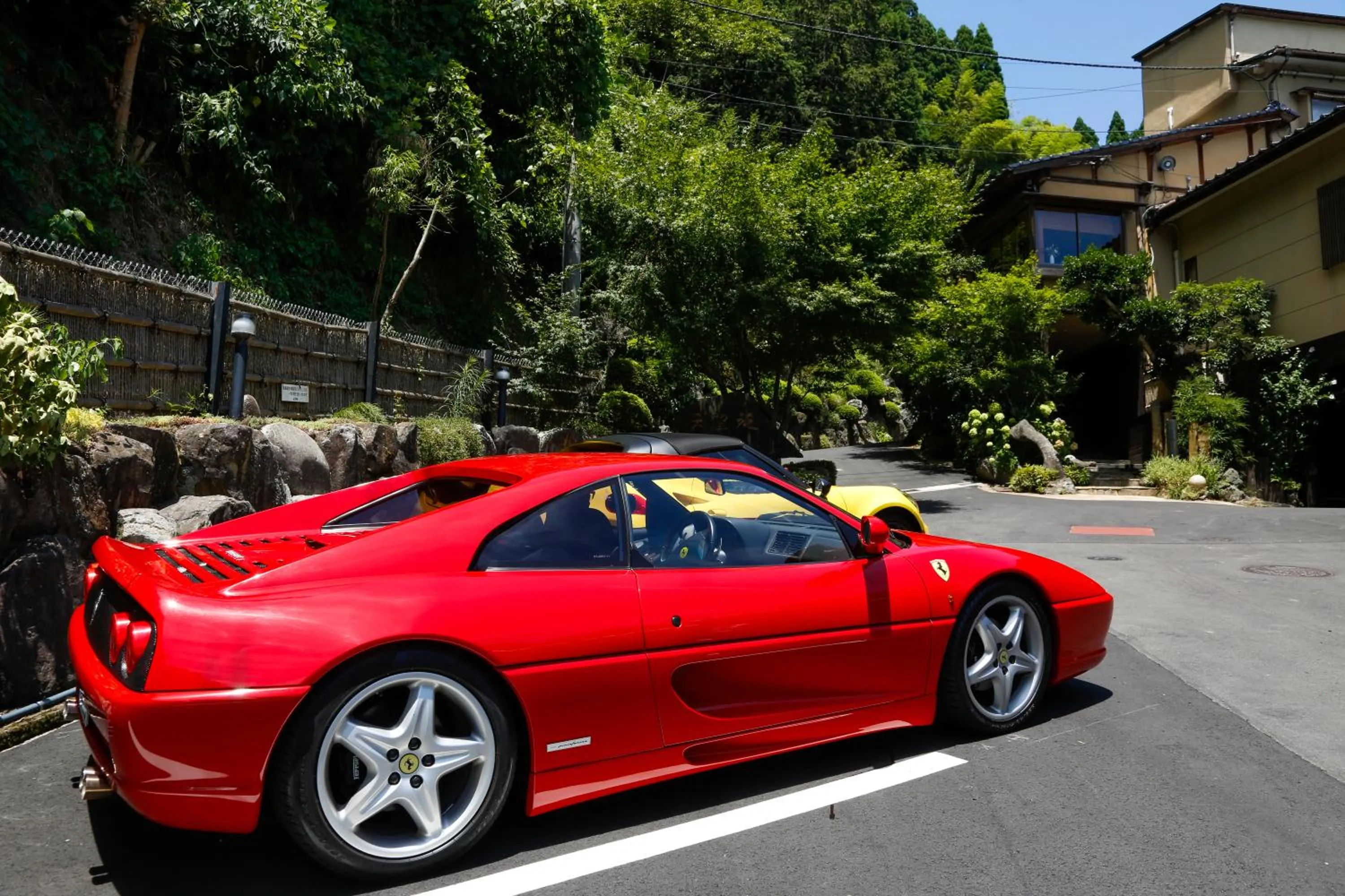 Parking in Kinosaki Tenboen