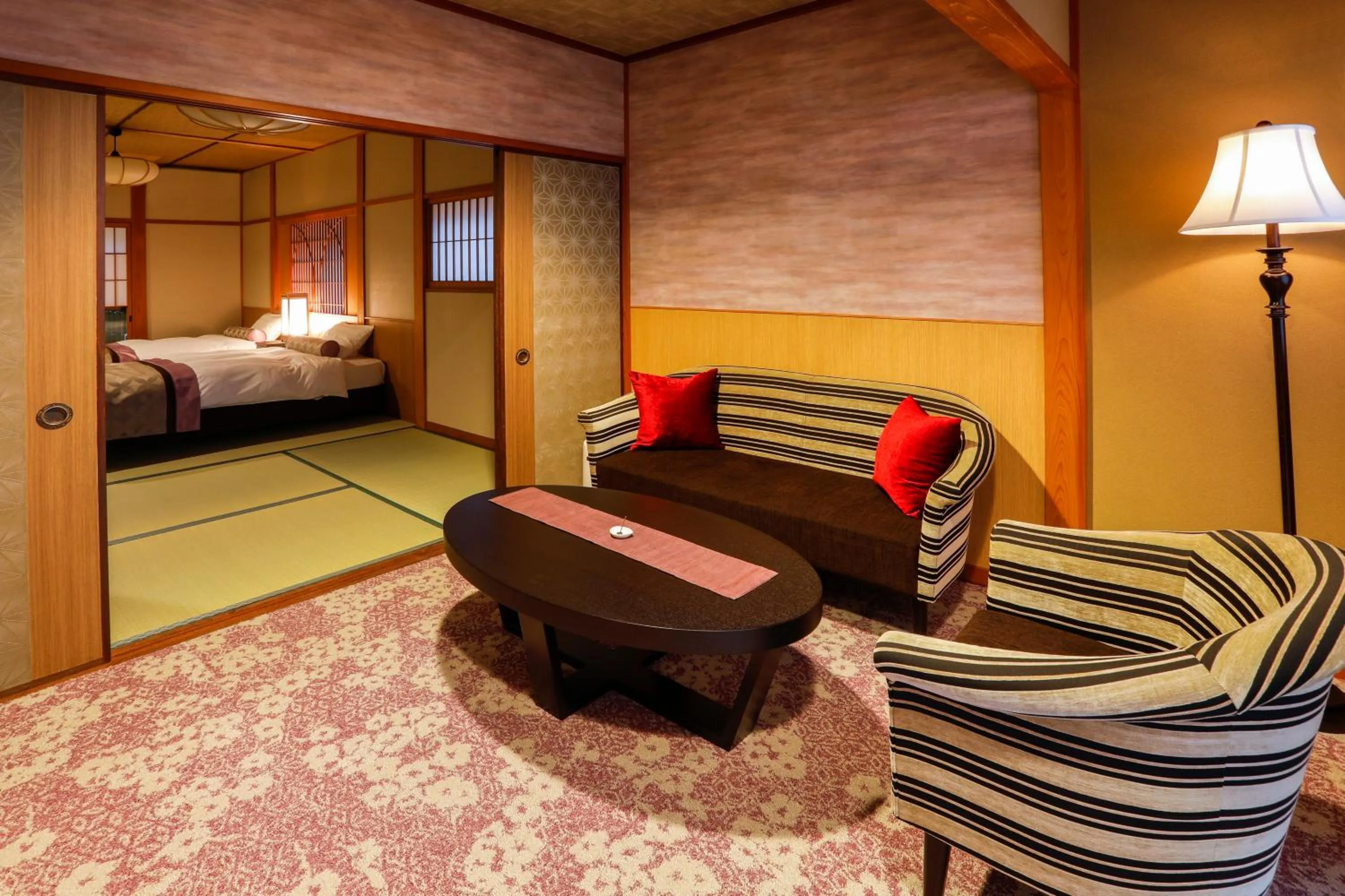 Bed in Kinosaki Tenboen