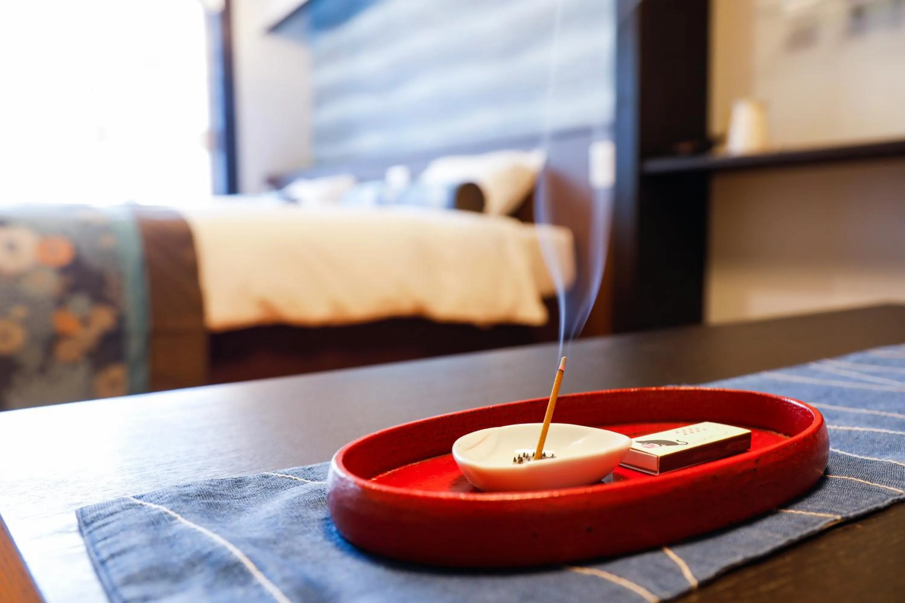 Bed in Kinosaki Tenboen