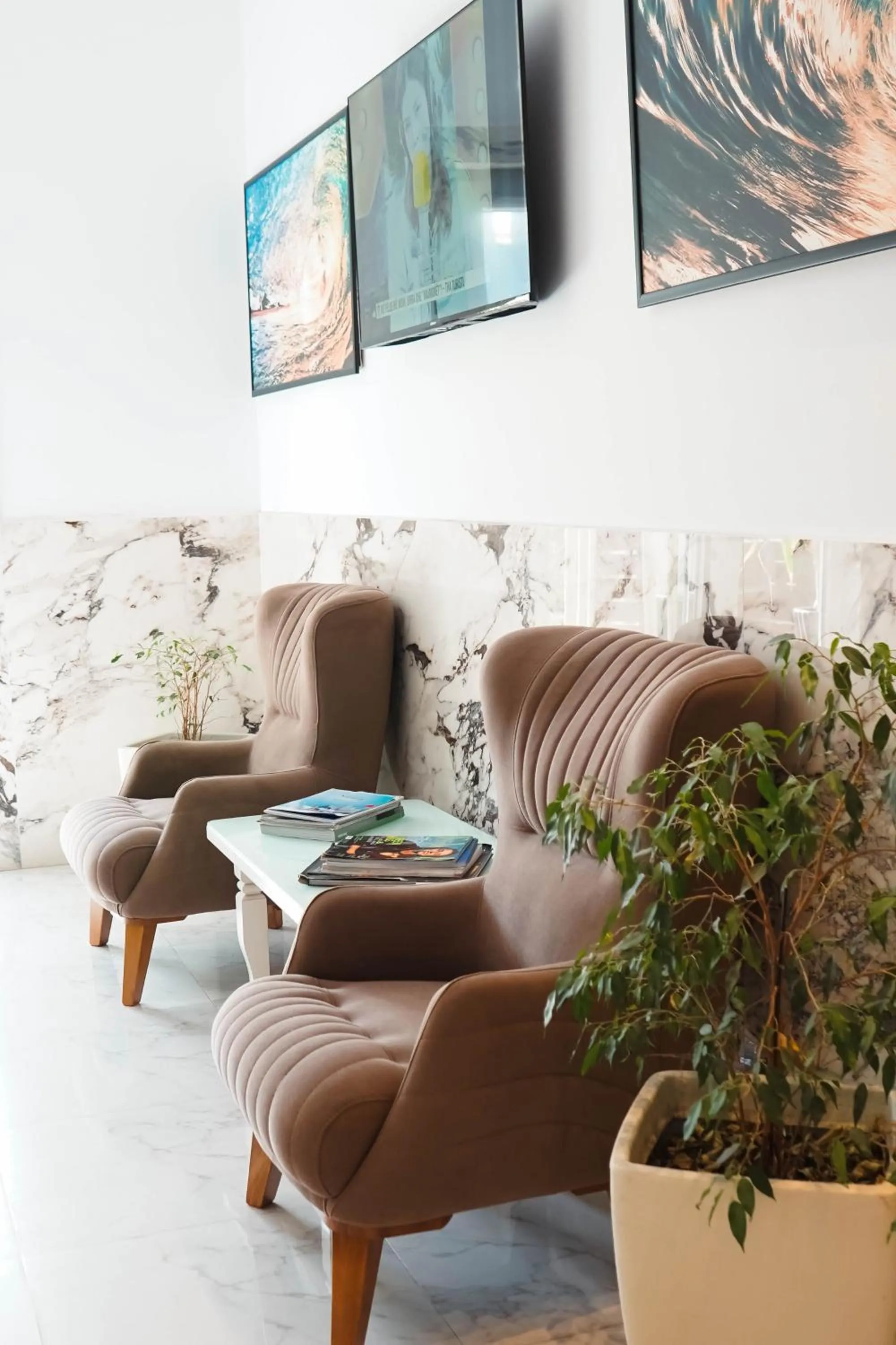 Lobby or reception in Hotel Kristal