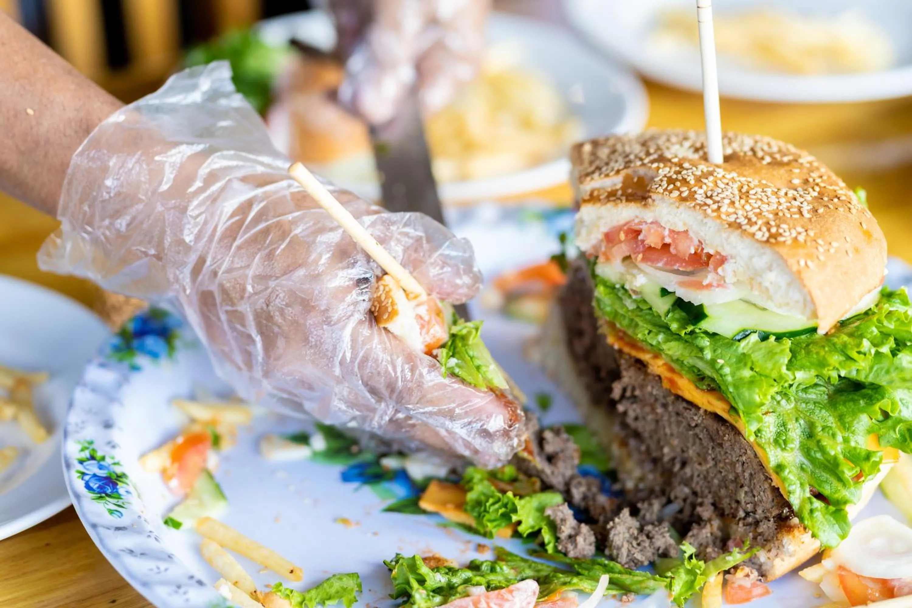 Food close-up in Rose Garden Resort