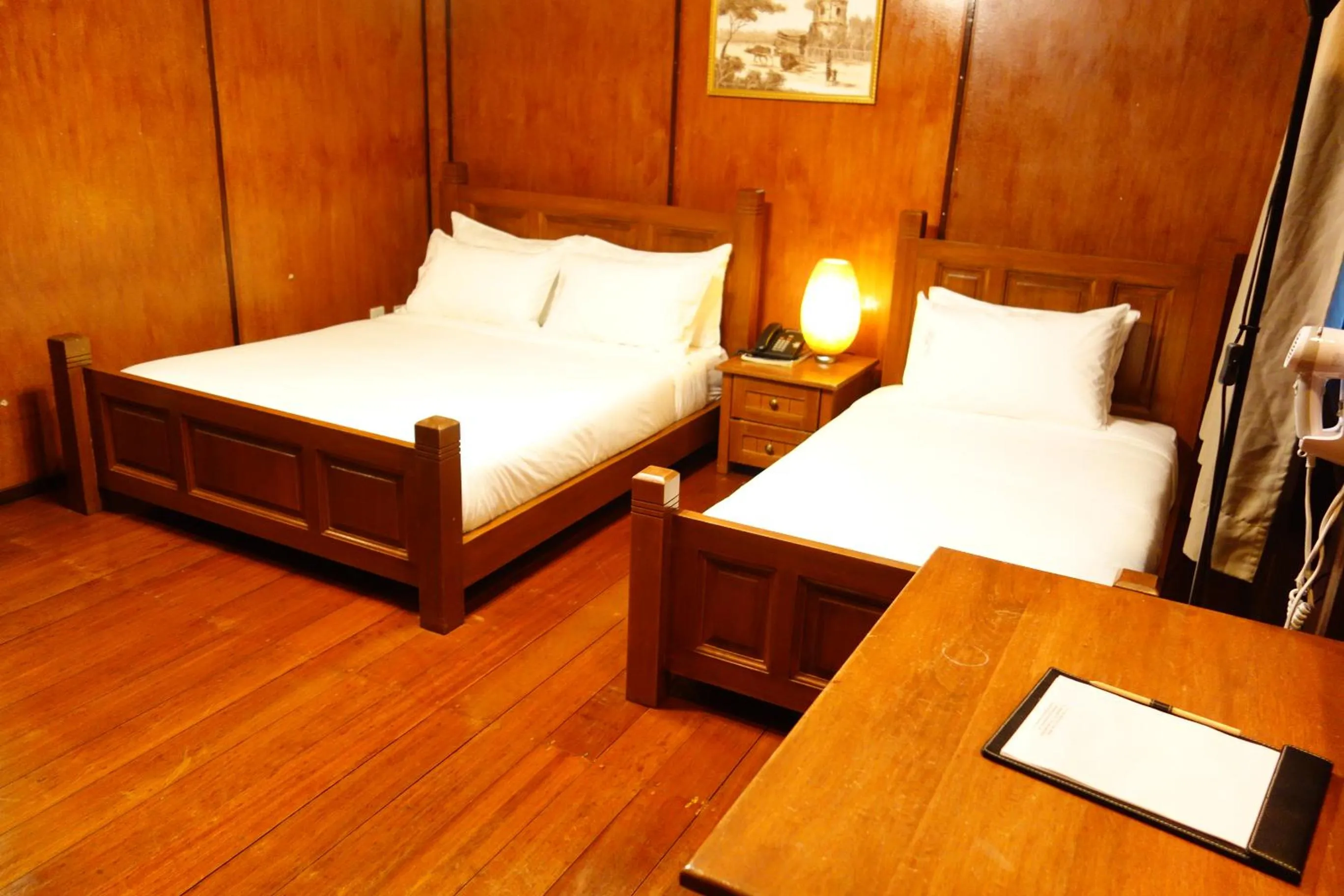 Bed in Rose Garden Resort