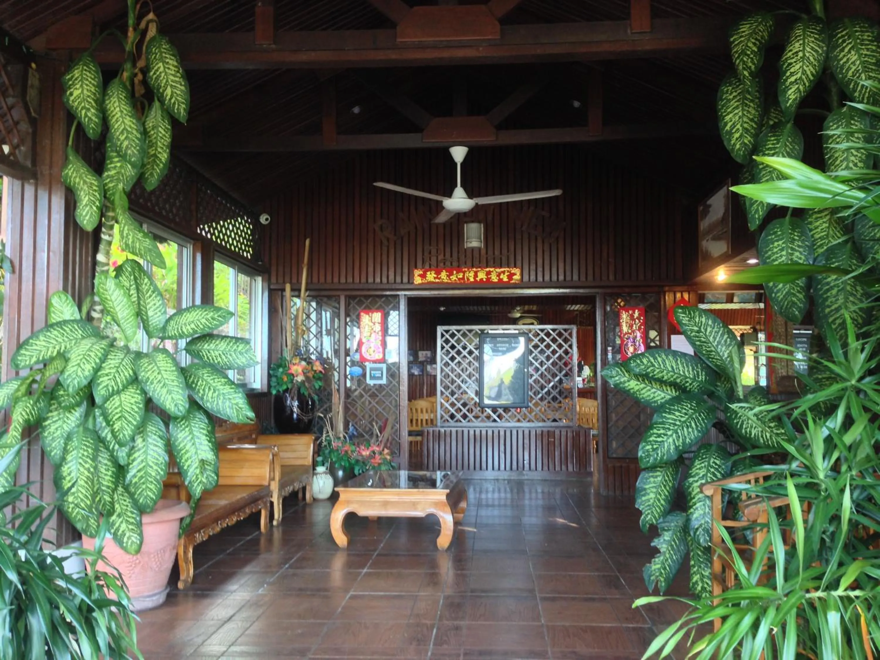 Area and facilities in Rose Garden Resort