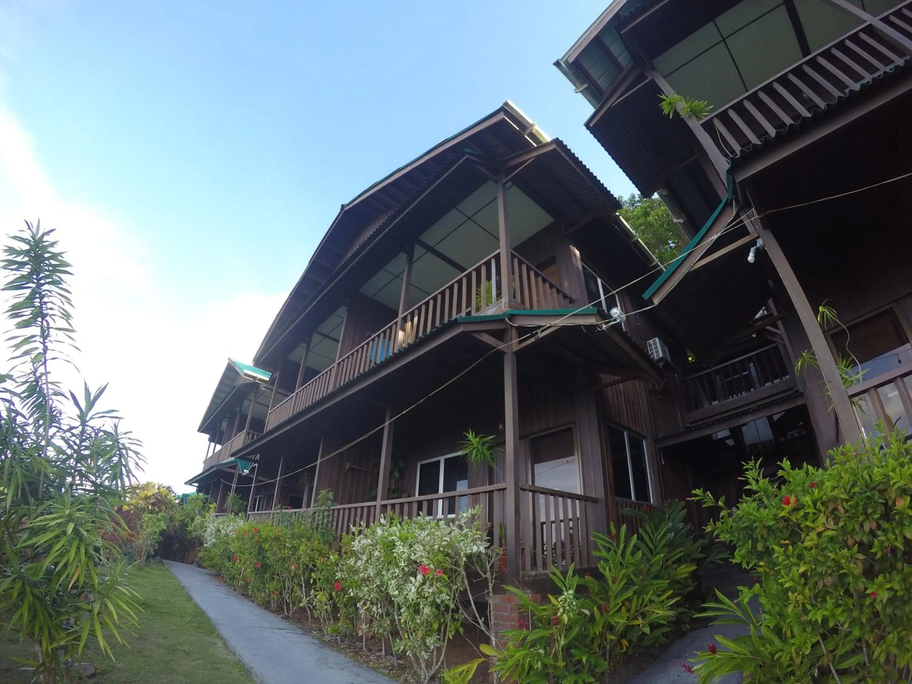 Property building in Rose Garden Resort