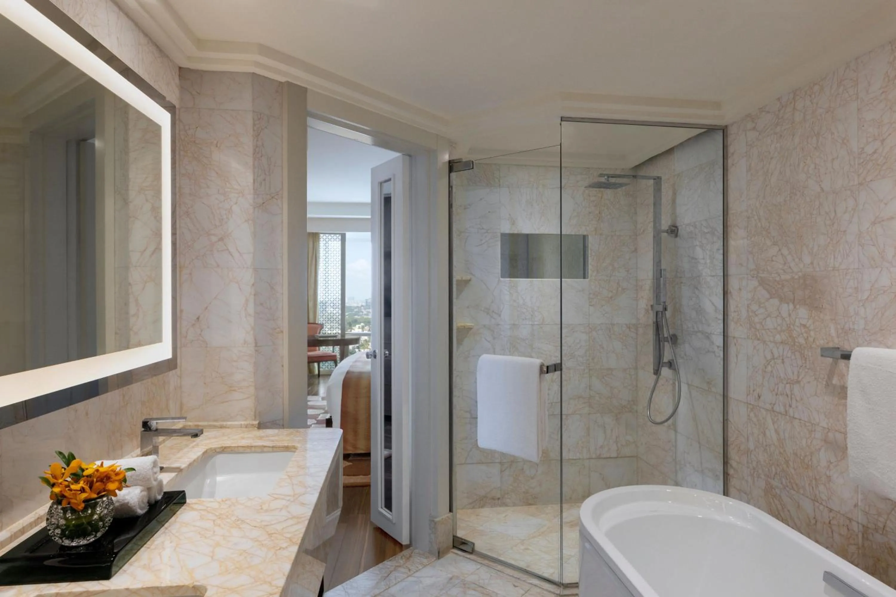 Bathroom in The Ritz-Carlton, Bangalore