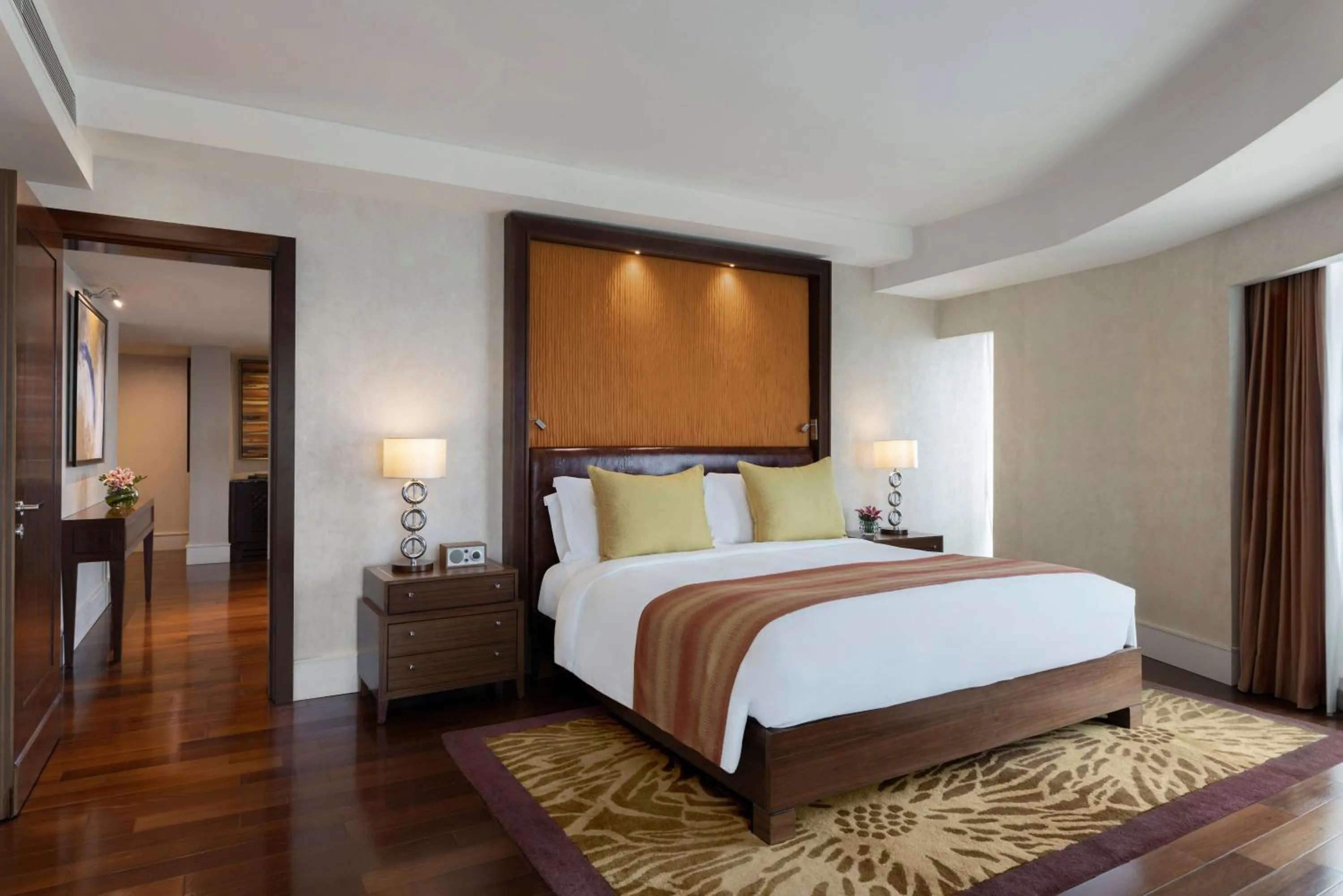 Bed in The Ritz-Carlton, Bangalore
