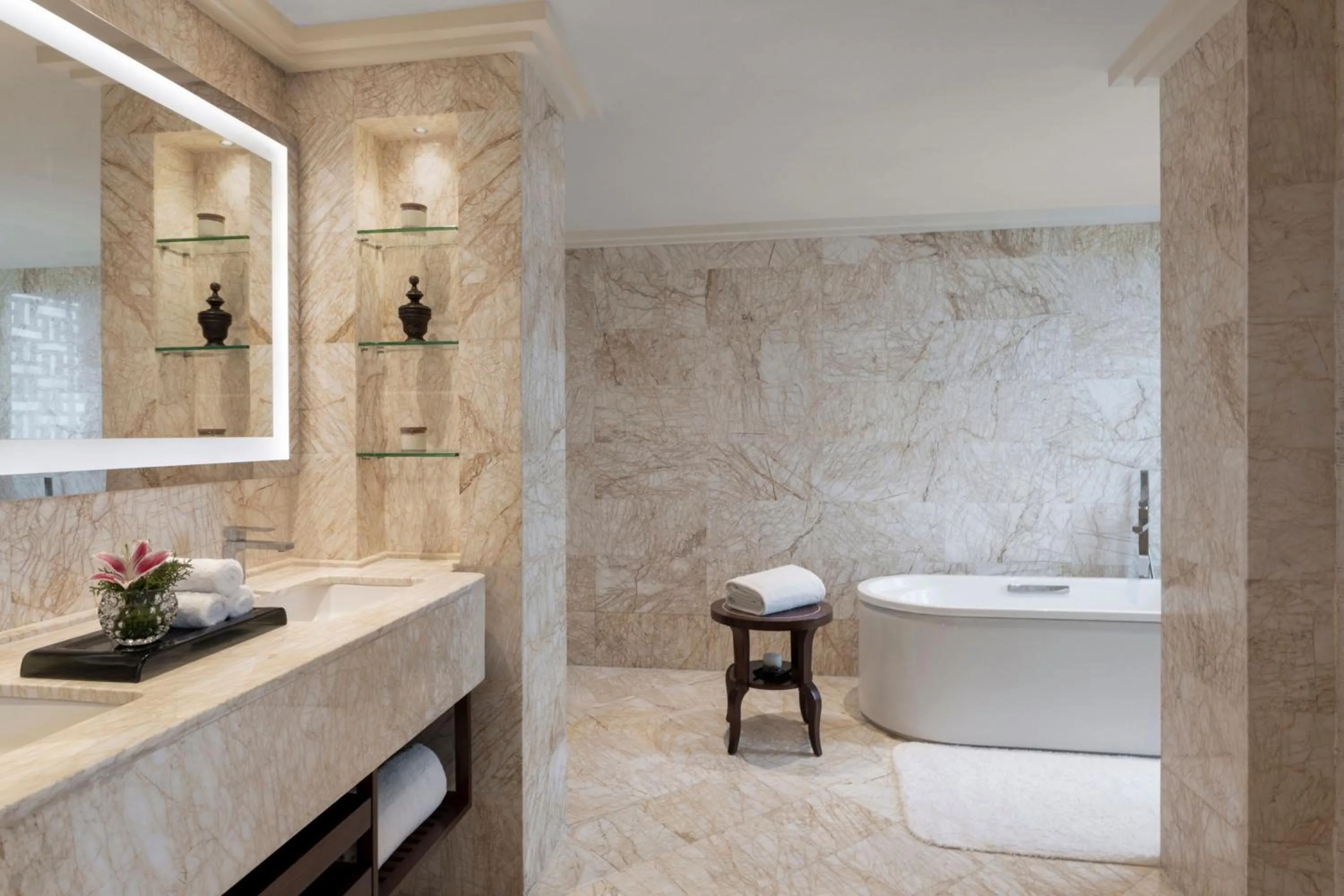 Bathroom in The Ritz-Carlton, Bangalore