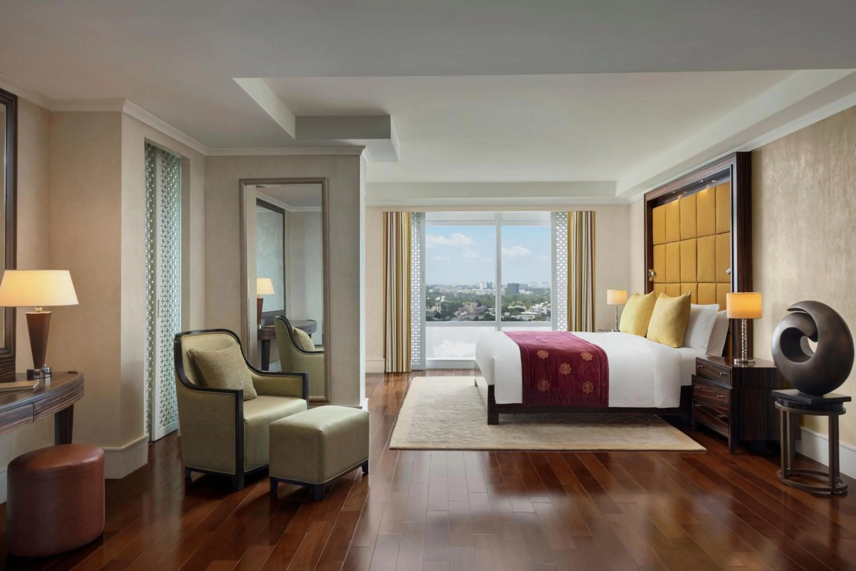 Bedroom, Bed in The Ritz-Carlton, Bangalore