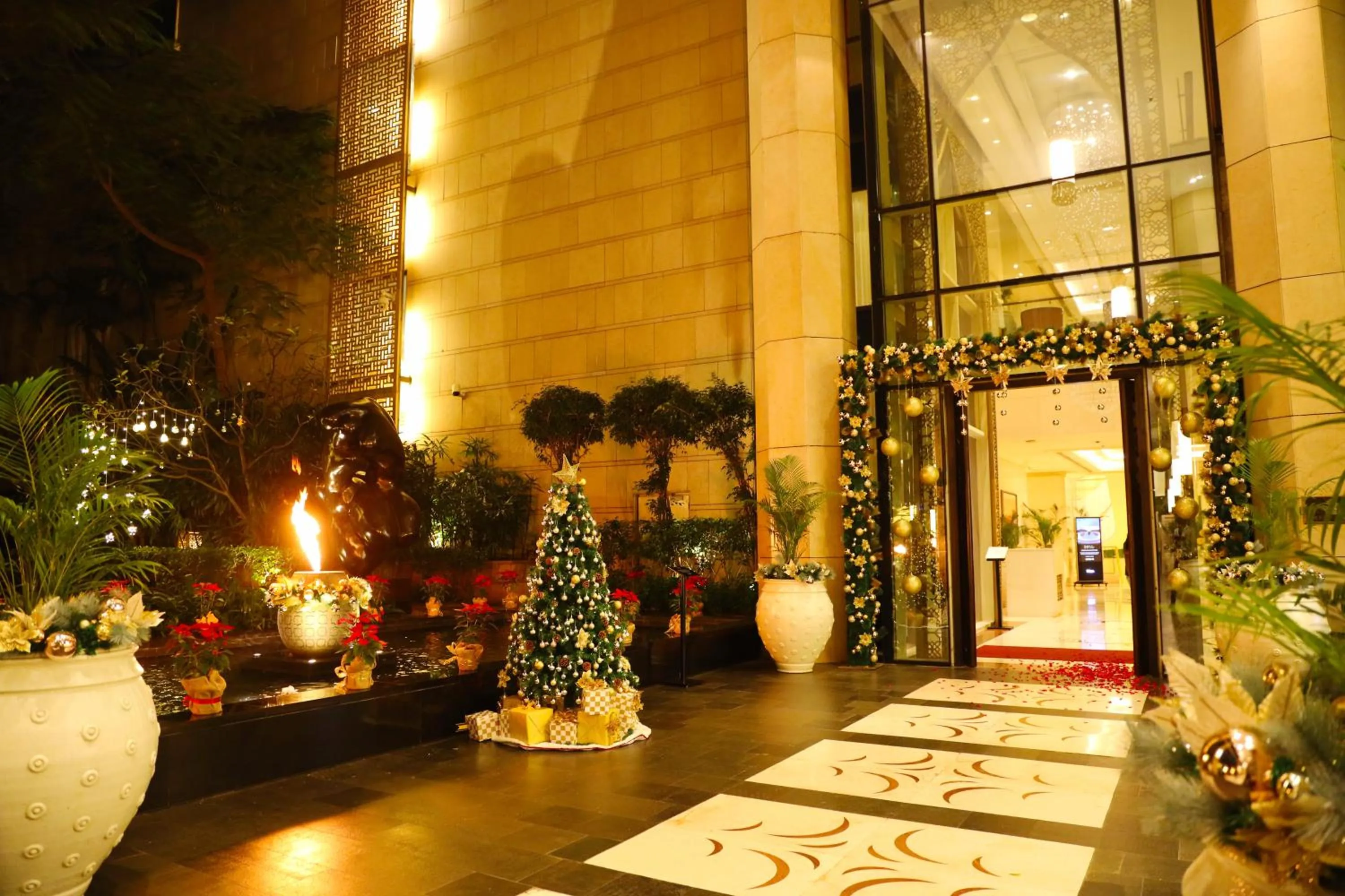 Facade/entrance in The Ritz-Carlton, Bangalore