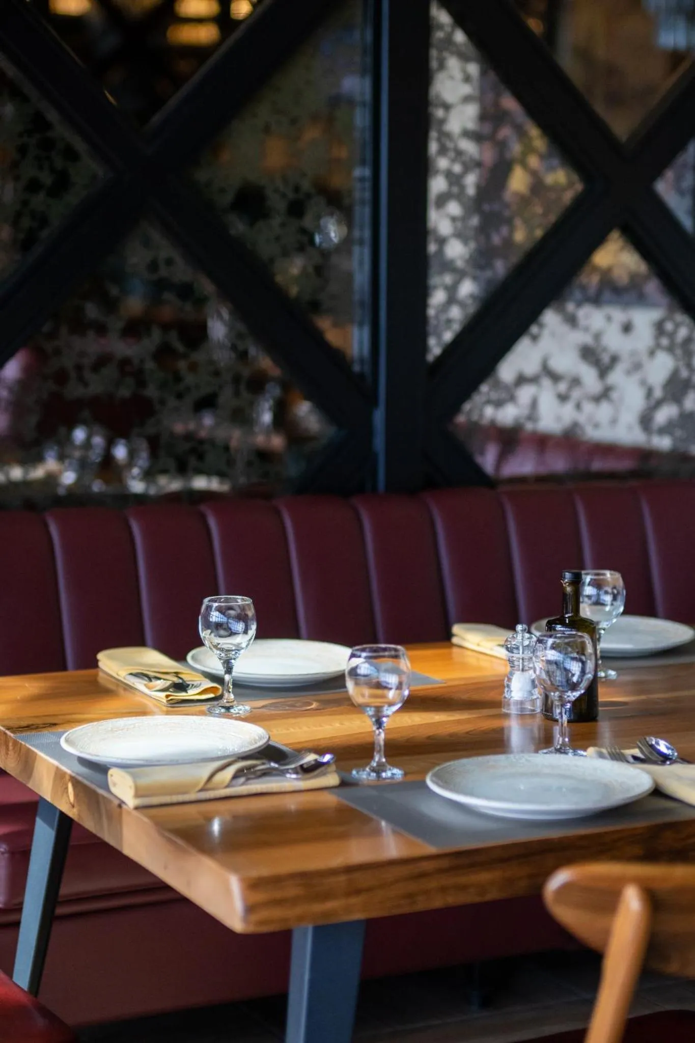 Dining area in Avec Hotel