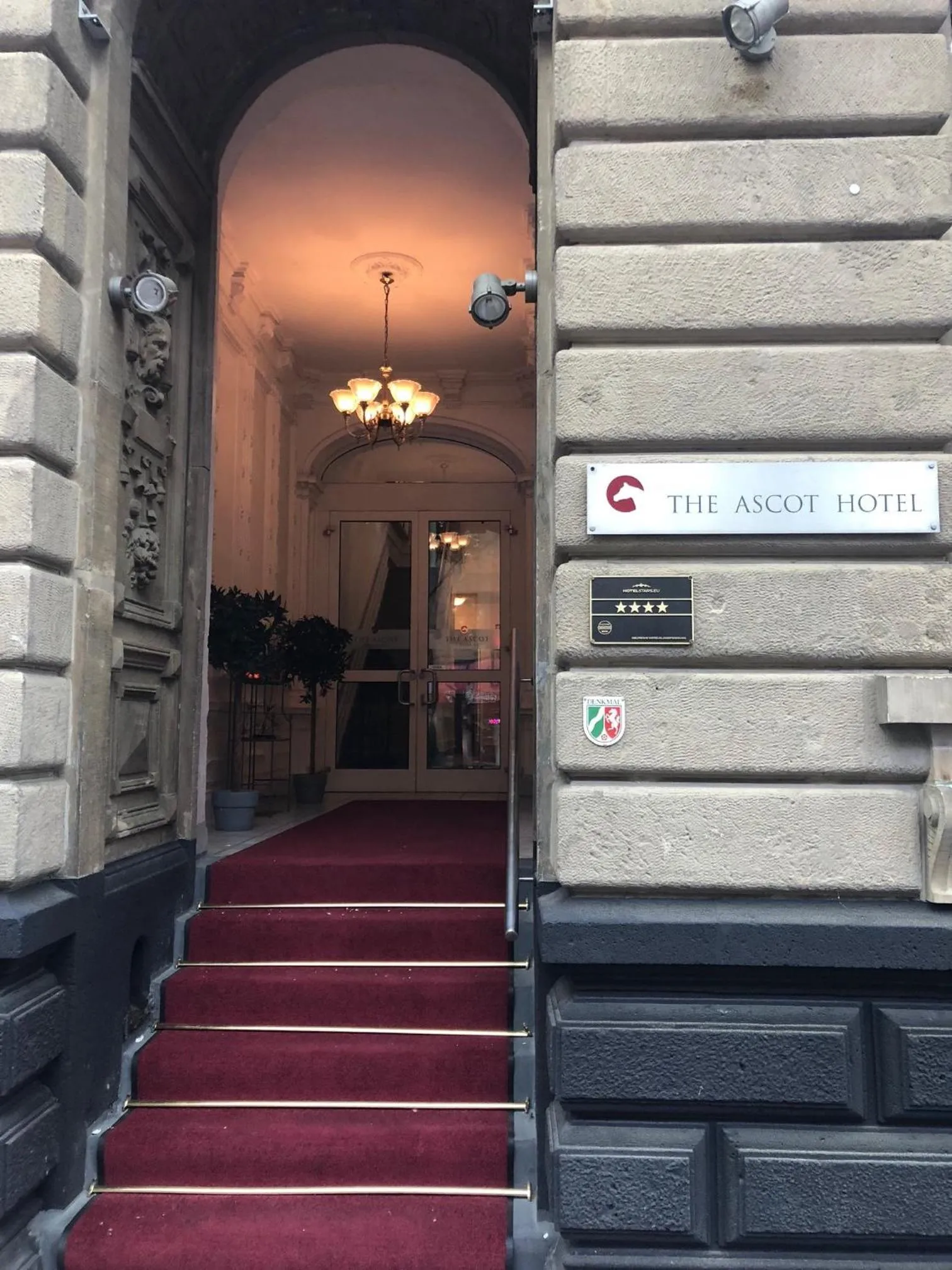 Property building in The Ascot Hotel