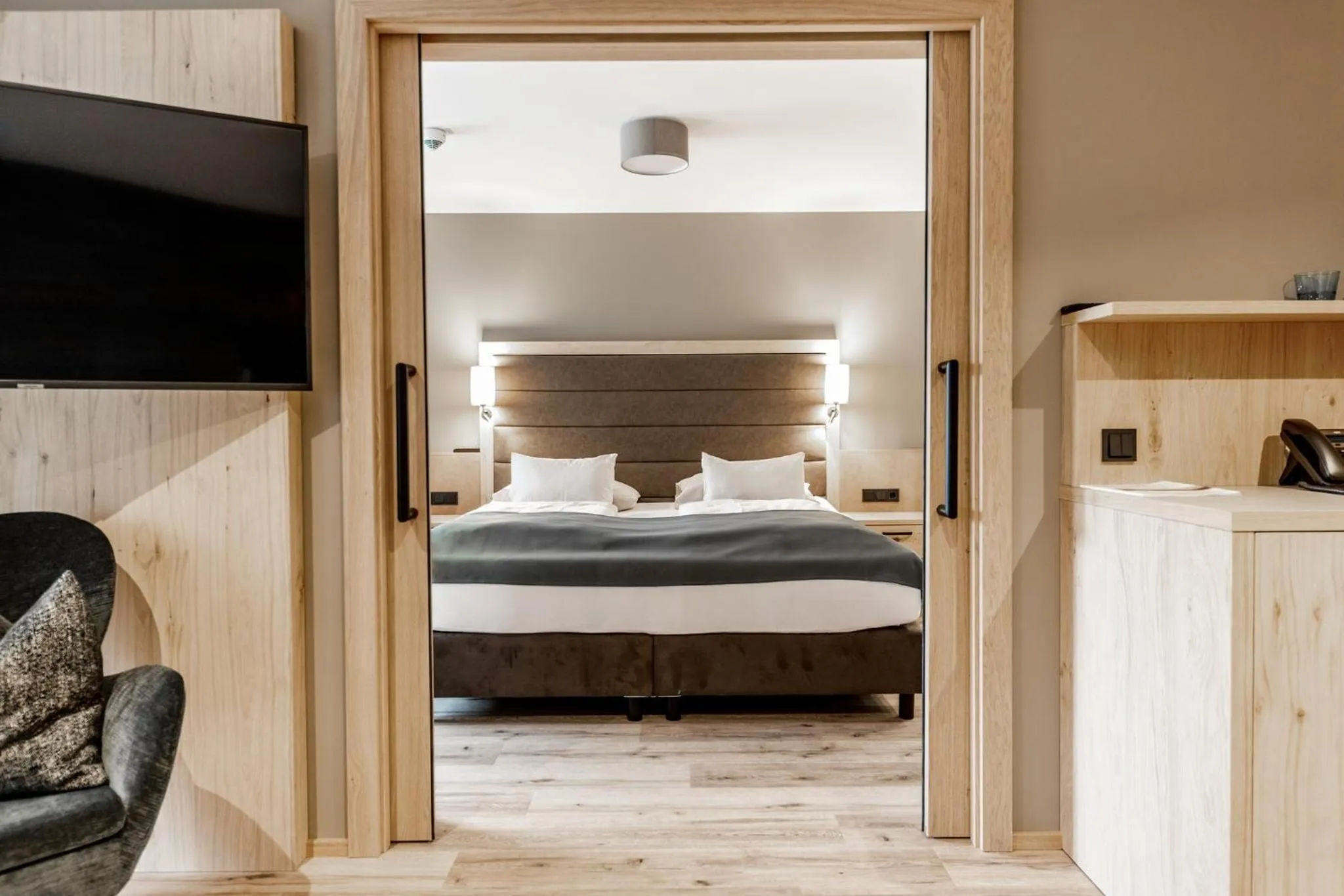 Photo of the whole room, Bed in Das Bayrischzell Familotel Oberbayern