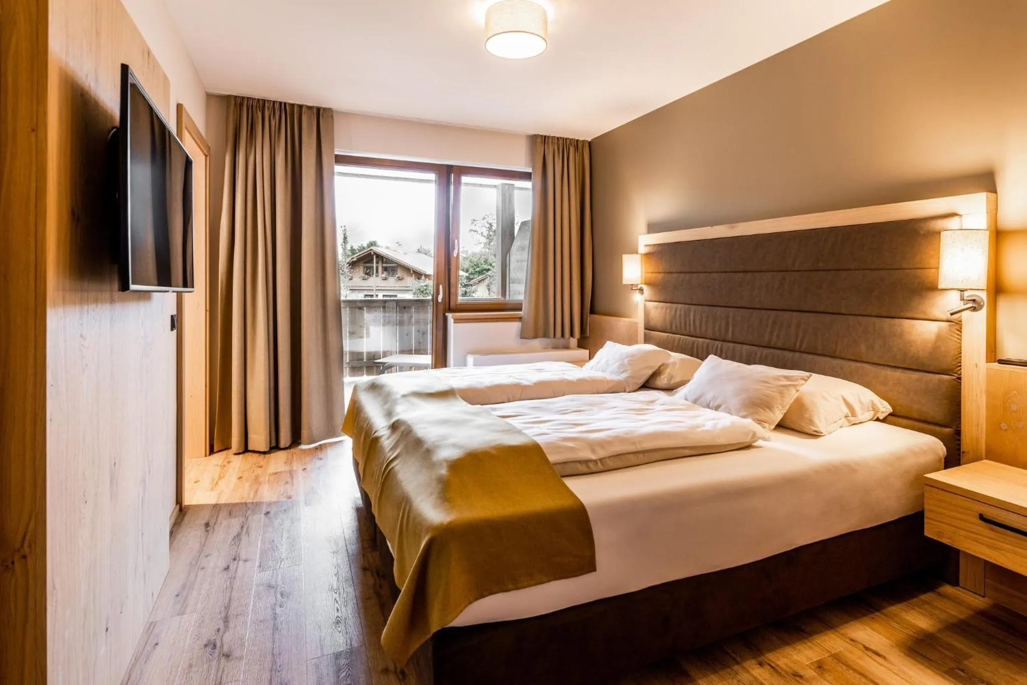 Photo of the whole room, Bed in Das Bayrischzell Familotel Oberbayern