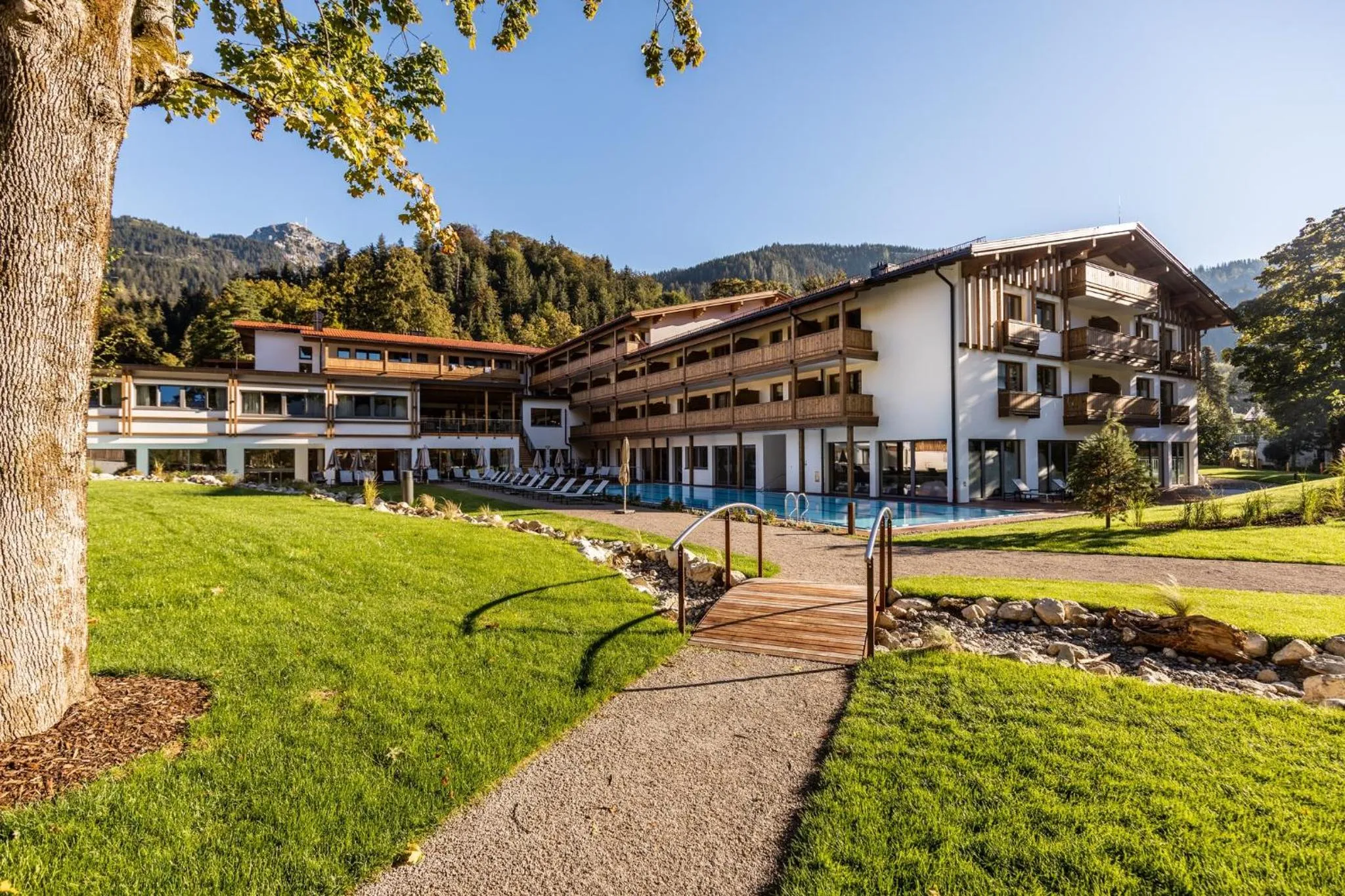 Property building in Das Bayrischzell Familotel Oberbayern