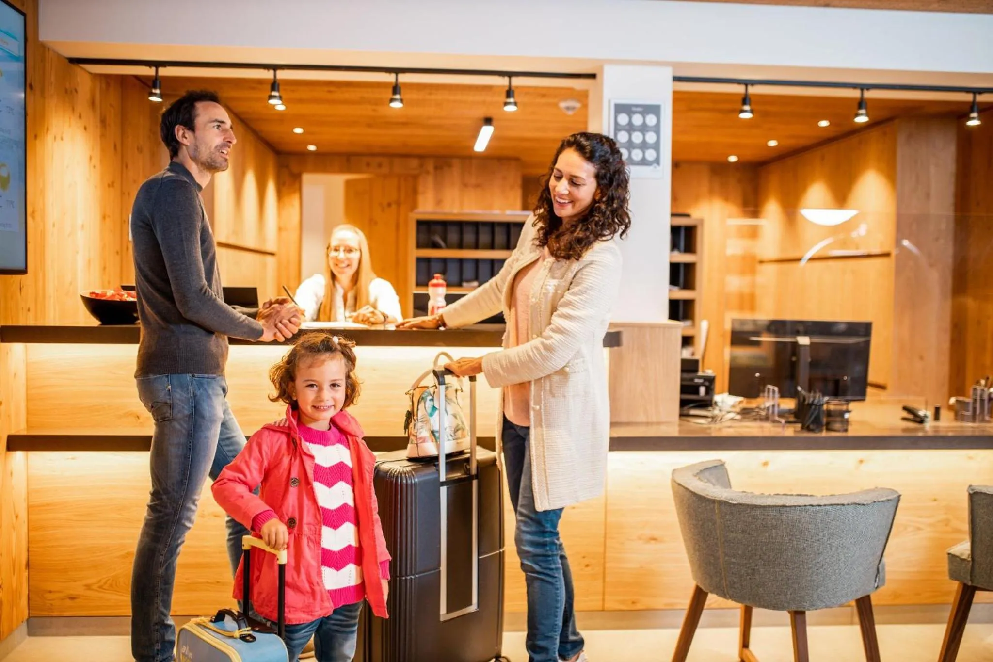 Lobby or reception in Das Bayrischzell Familotel Oberbayern