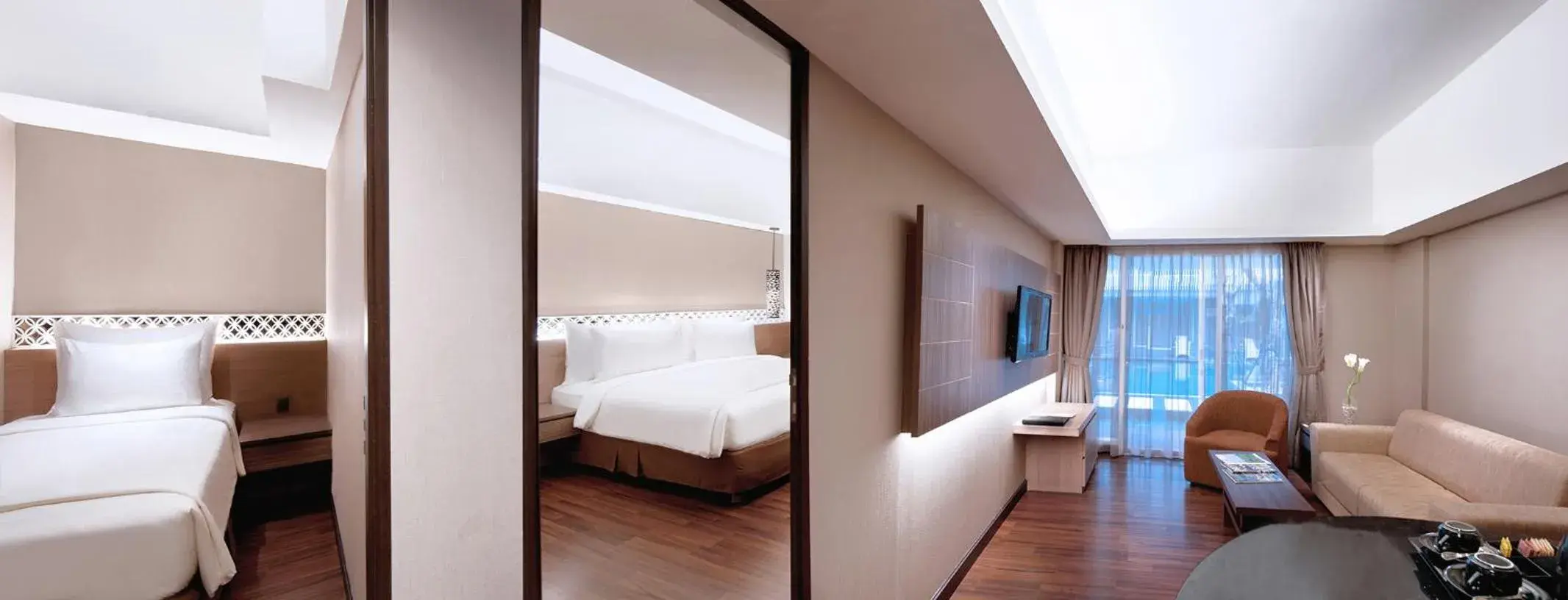 Property building, Bed in Ramada by Wyndham Bali Sunset Road Kuta Property building, Bed in Ramada by Wyndham Bali Sunset Road Kuta