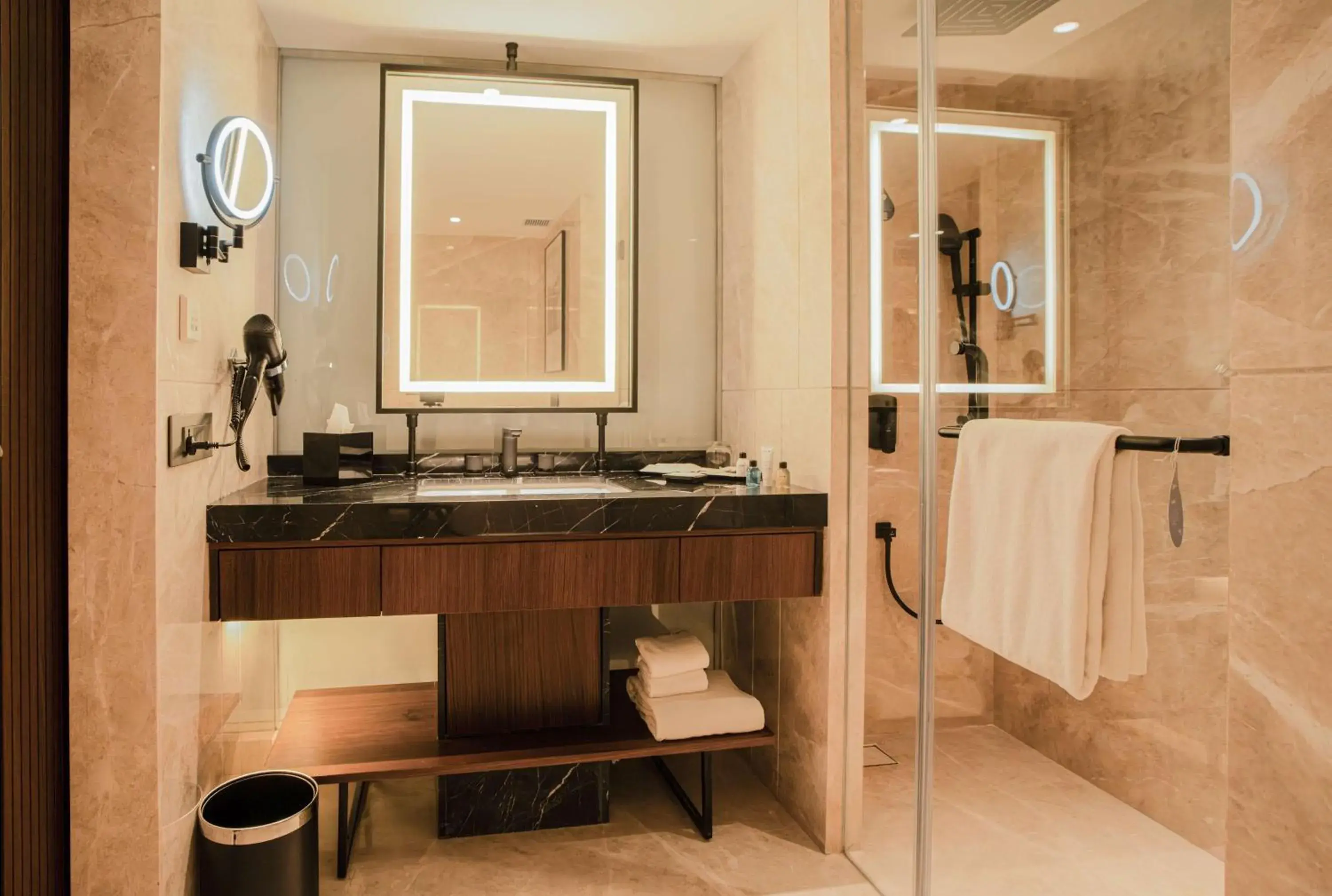 Bathroom in Radisson Blu Hotel Ahmedabad Bathroom in Radisson Blu Hotel Ahmedabad