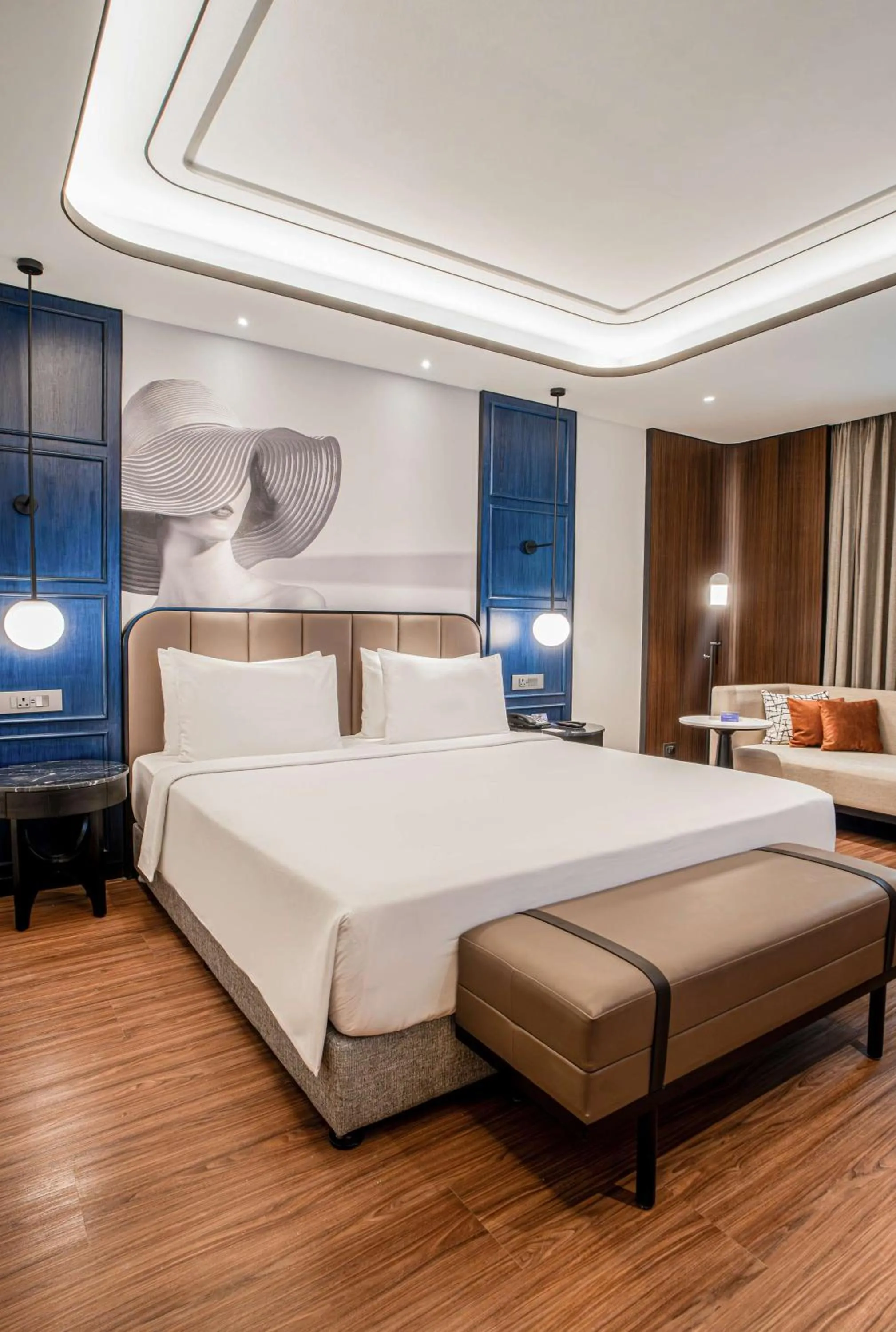 Bedroom, Bed in Radisson Blu Hotel Ahmedabad