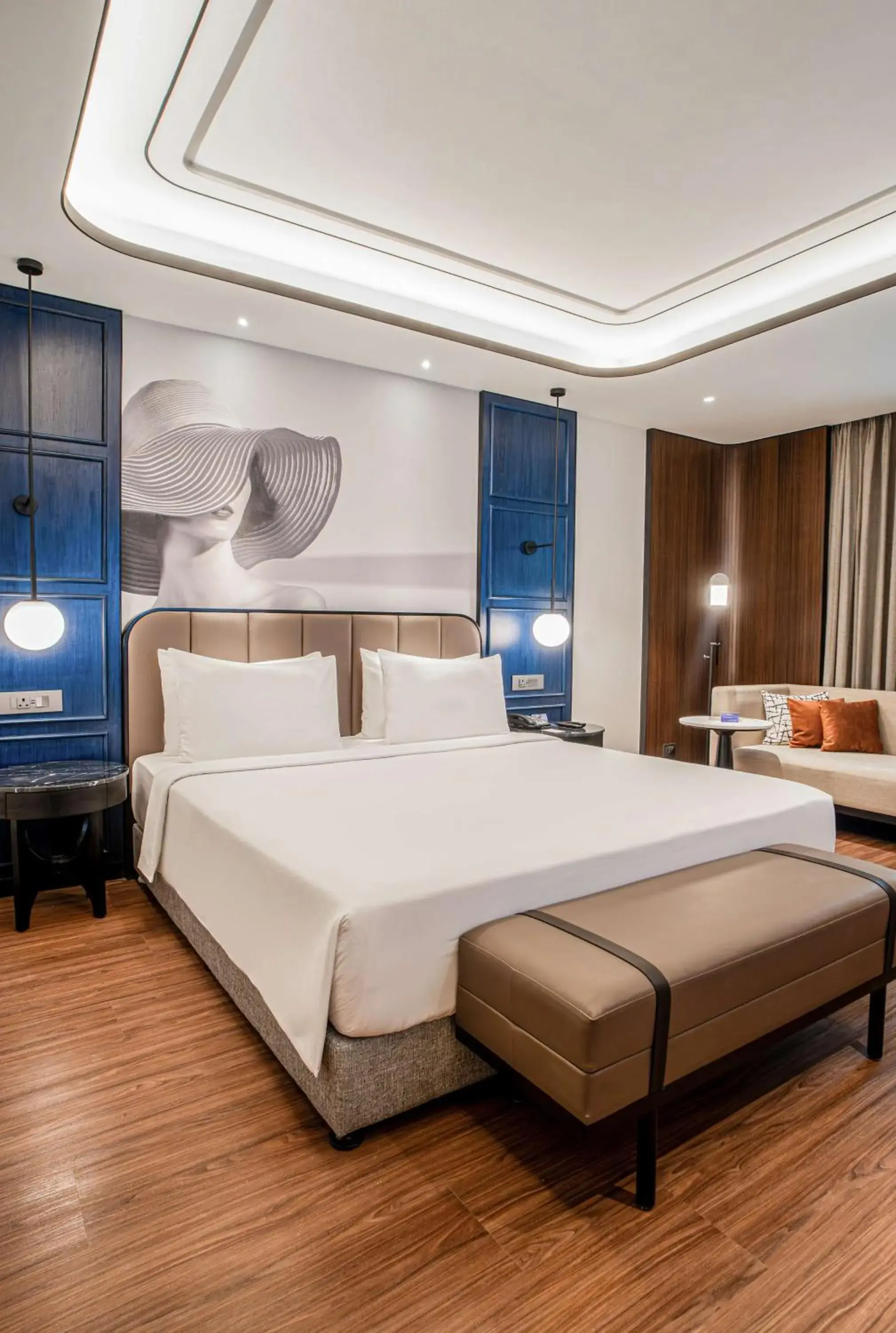 Bedroom, Bed in Radisson Blu Hotel Ahmedabad Bedroom, Bed in Radisson Blu Hotel Ahmedabad