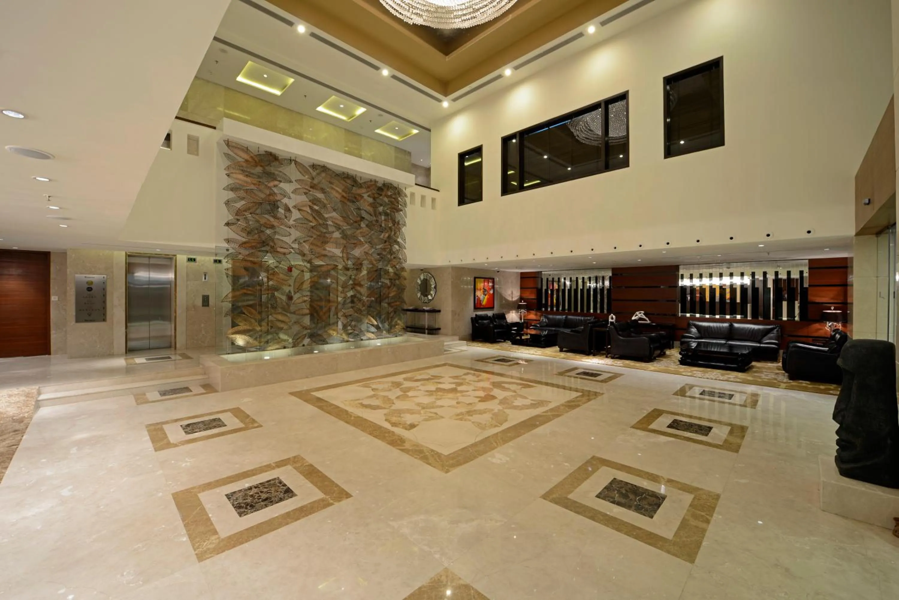 Lobby or reception in Radisson Blu Hotel Ahmedabad