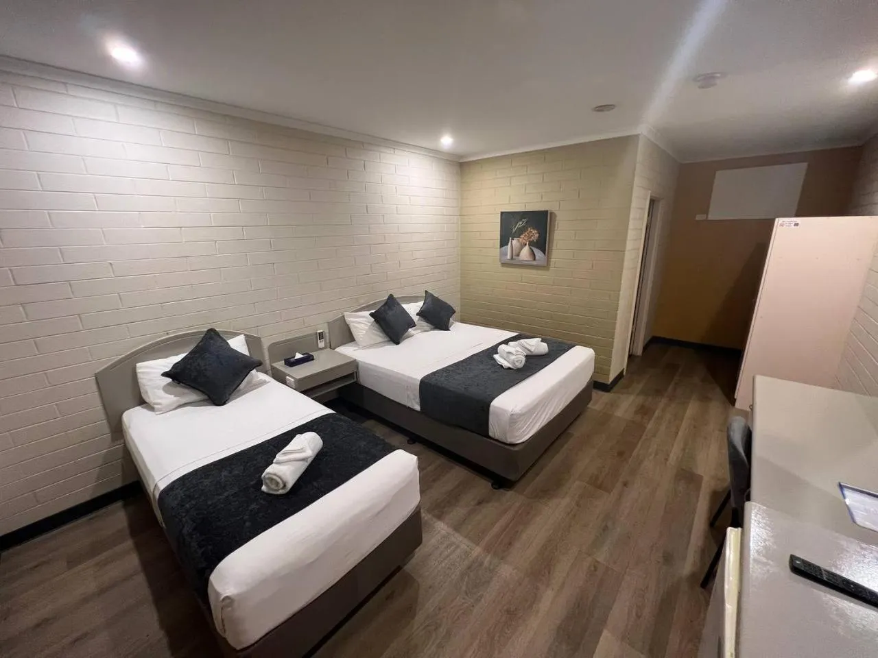 Bed in Katherine Motel