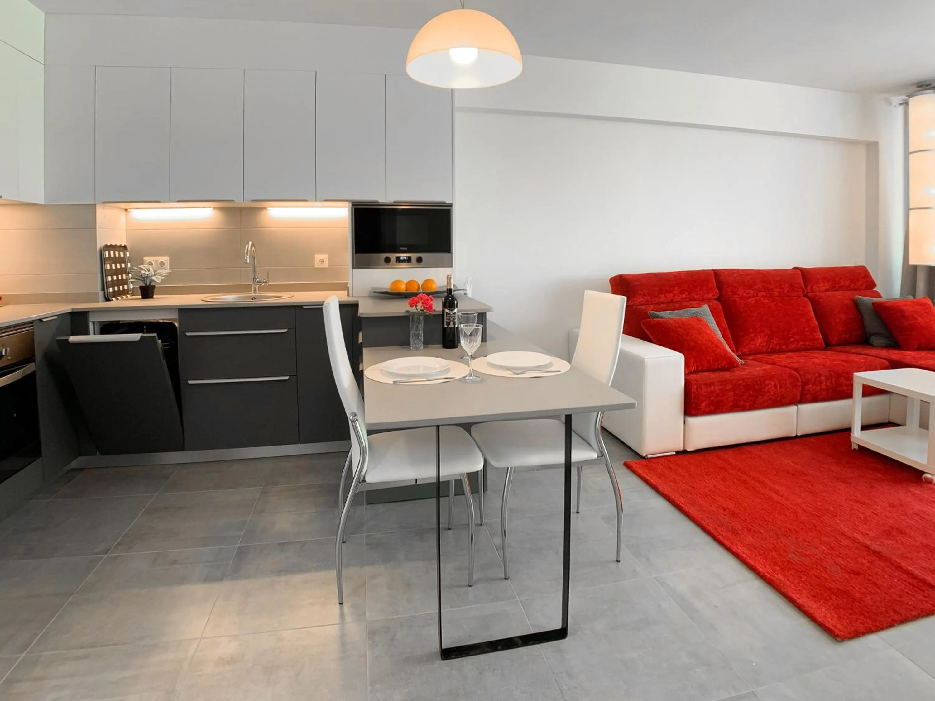 Kitchen or kitchenette in Clubrent - Edf CalpeMar, planta 8, primera linea