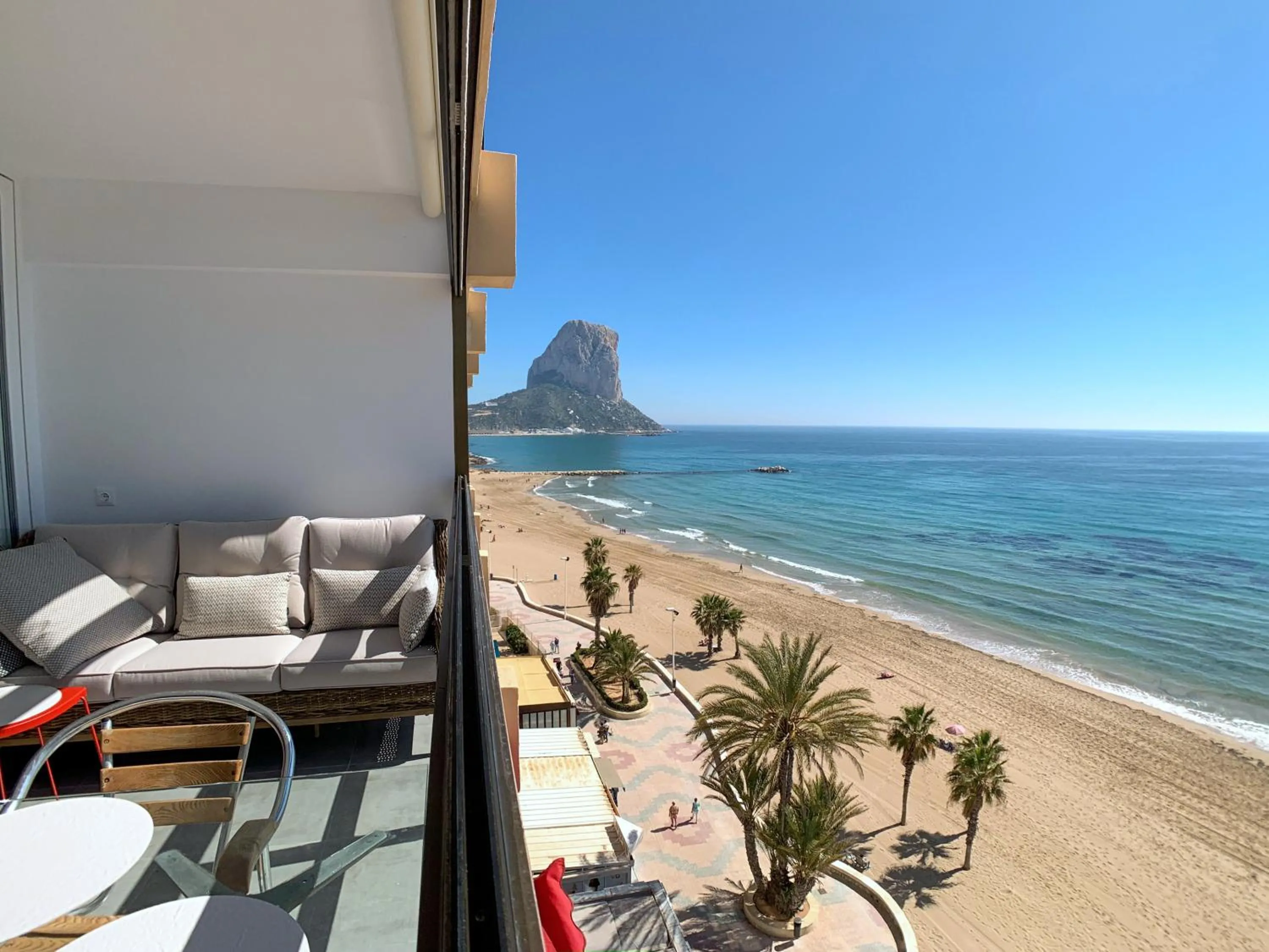 Balcony/Terrace in Clubrent - Edf CalpeMar, planta 8, primera linea