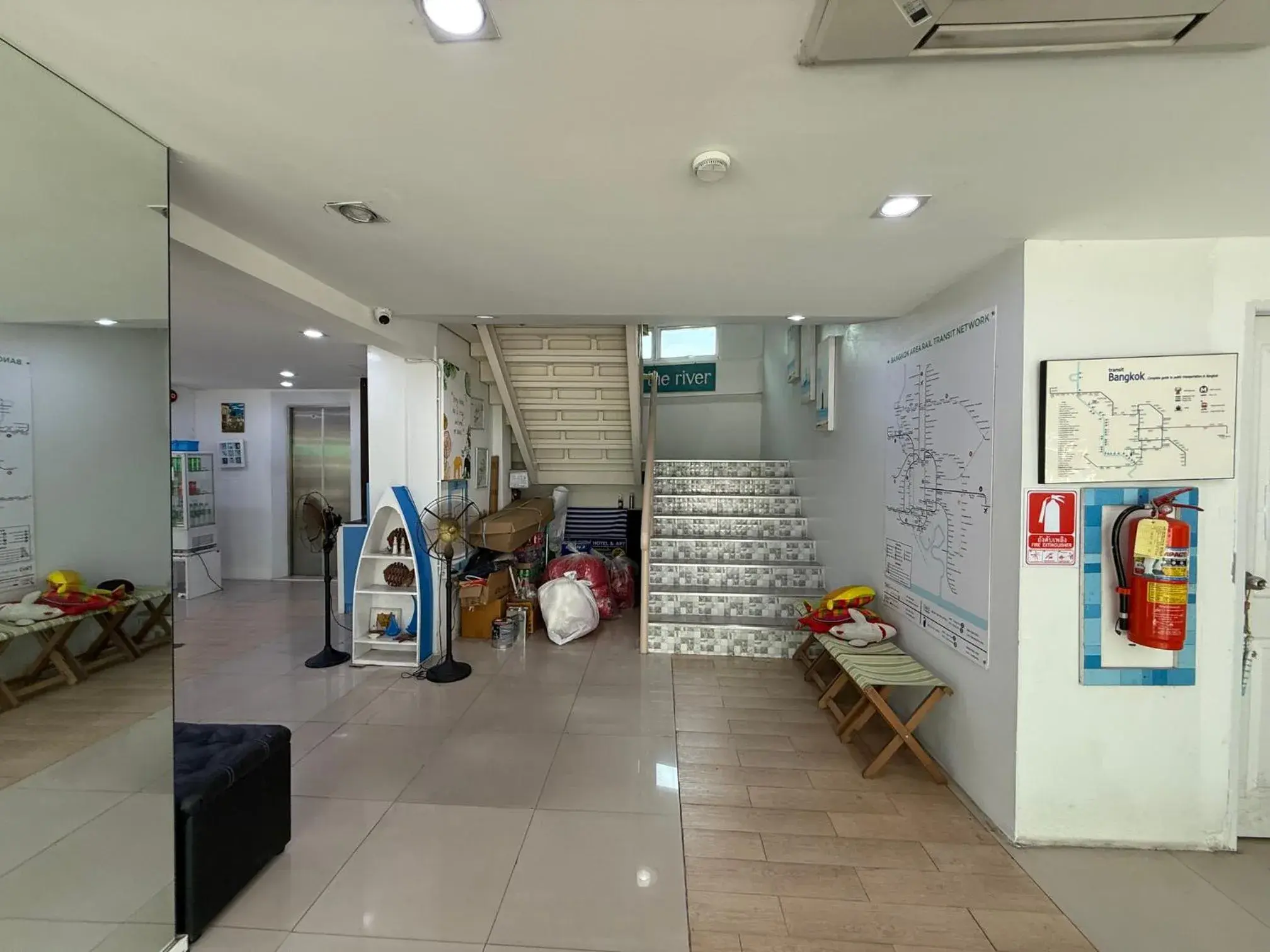 Lobby or reception in Bed By Boat @Nonthaburi Pier Lobby or reception in Bed By Boat @Nonthaburi Pier