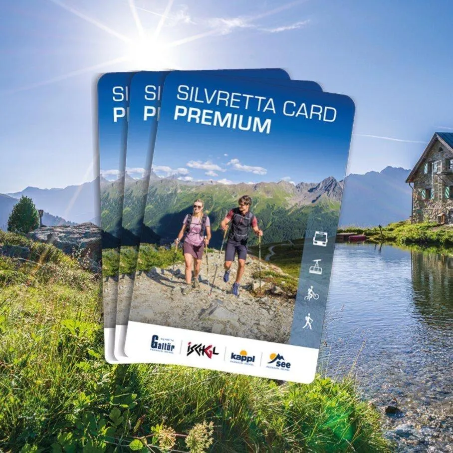 Logo/Certificate/Sign in Apart Gstrein - including Silvretta Premium Summercard