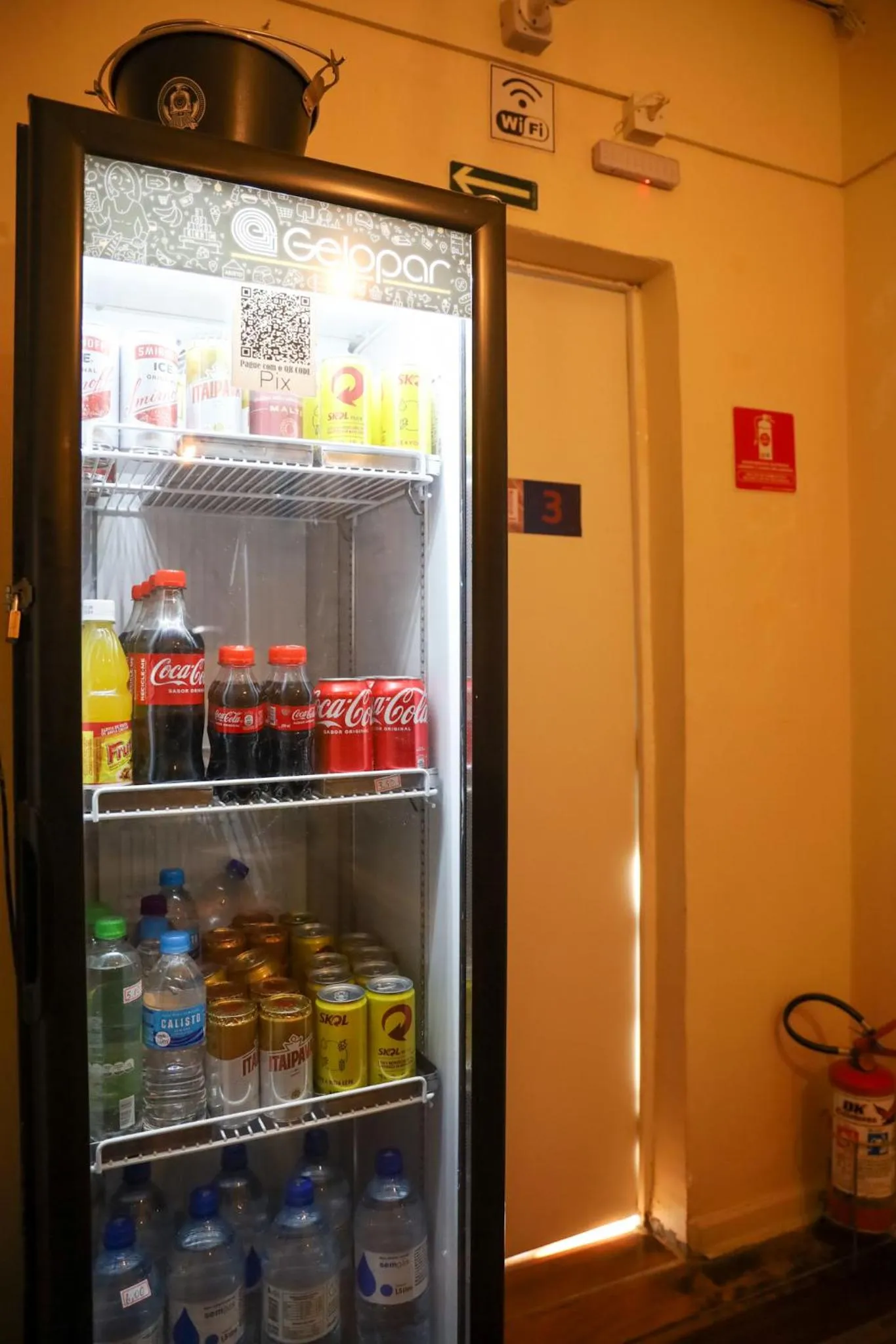 Drinks in Hostel Liberdade