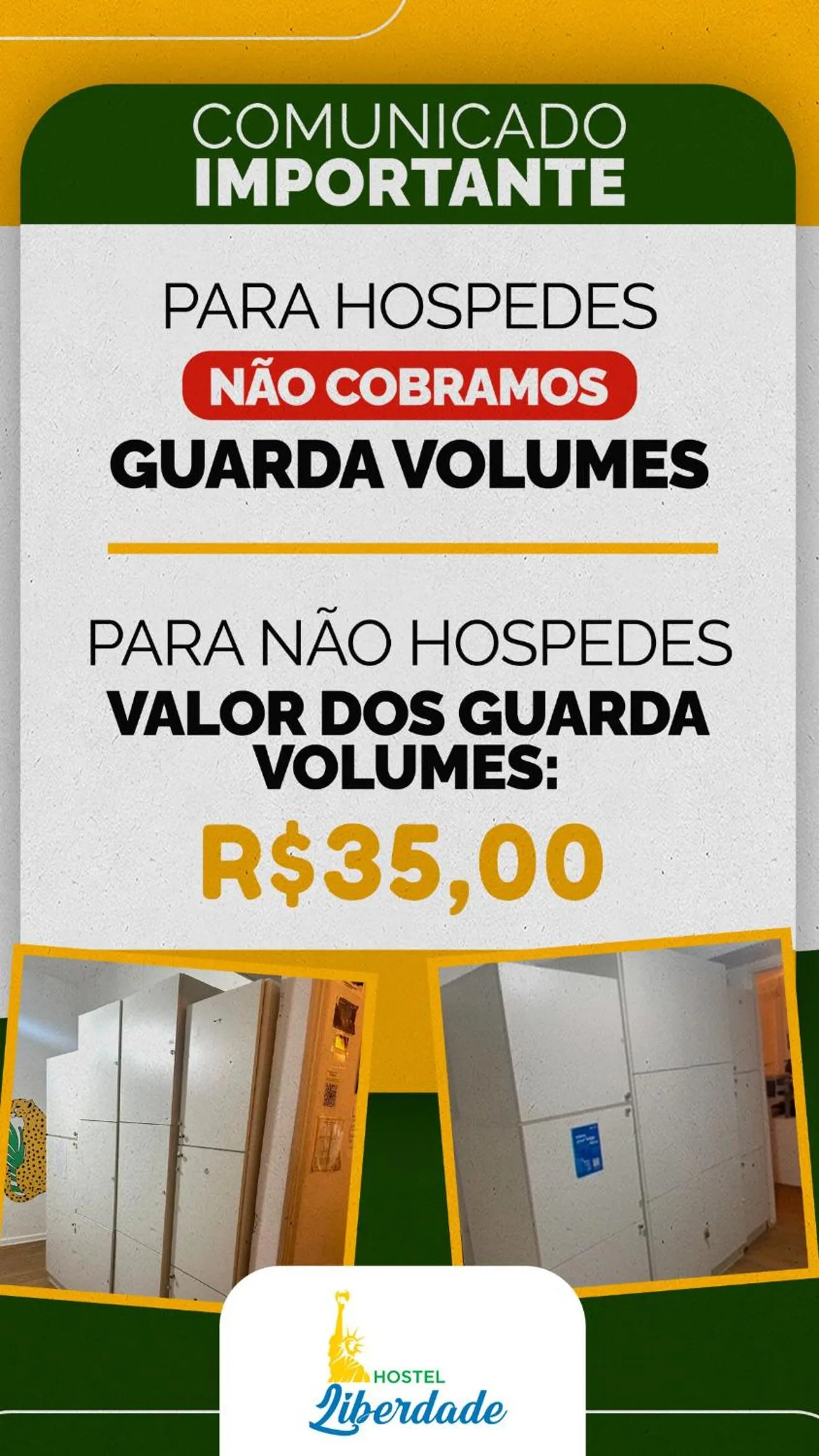 Property logo or sign in Hostel Liberdade