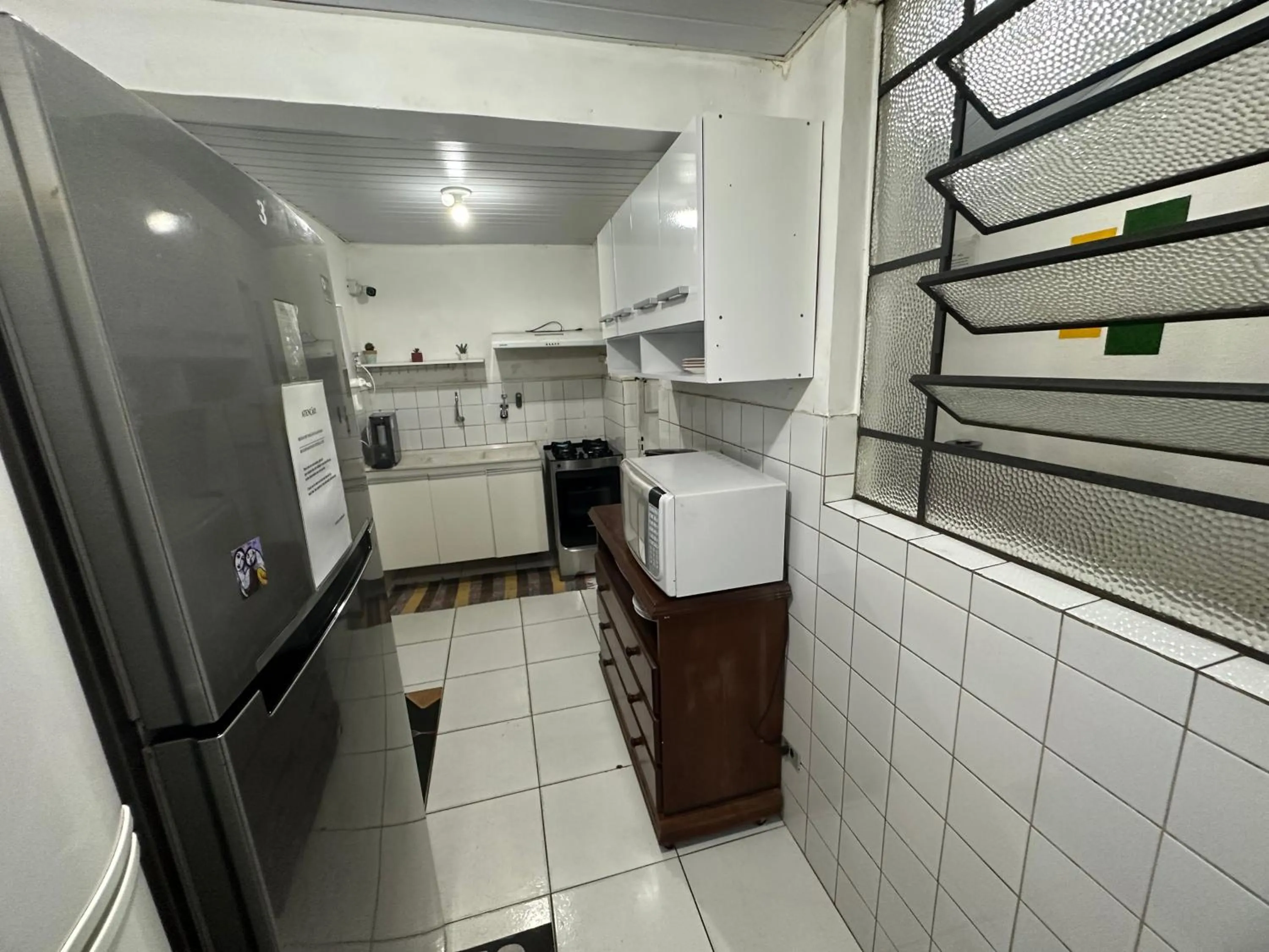 Kitchen or kitchenette in Hostel Liberdade