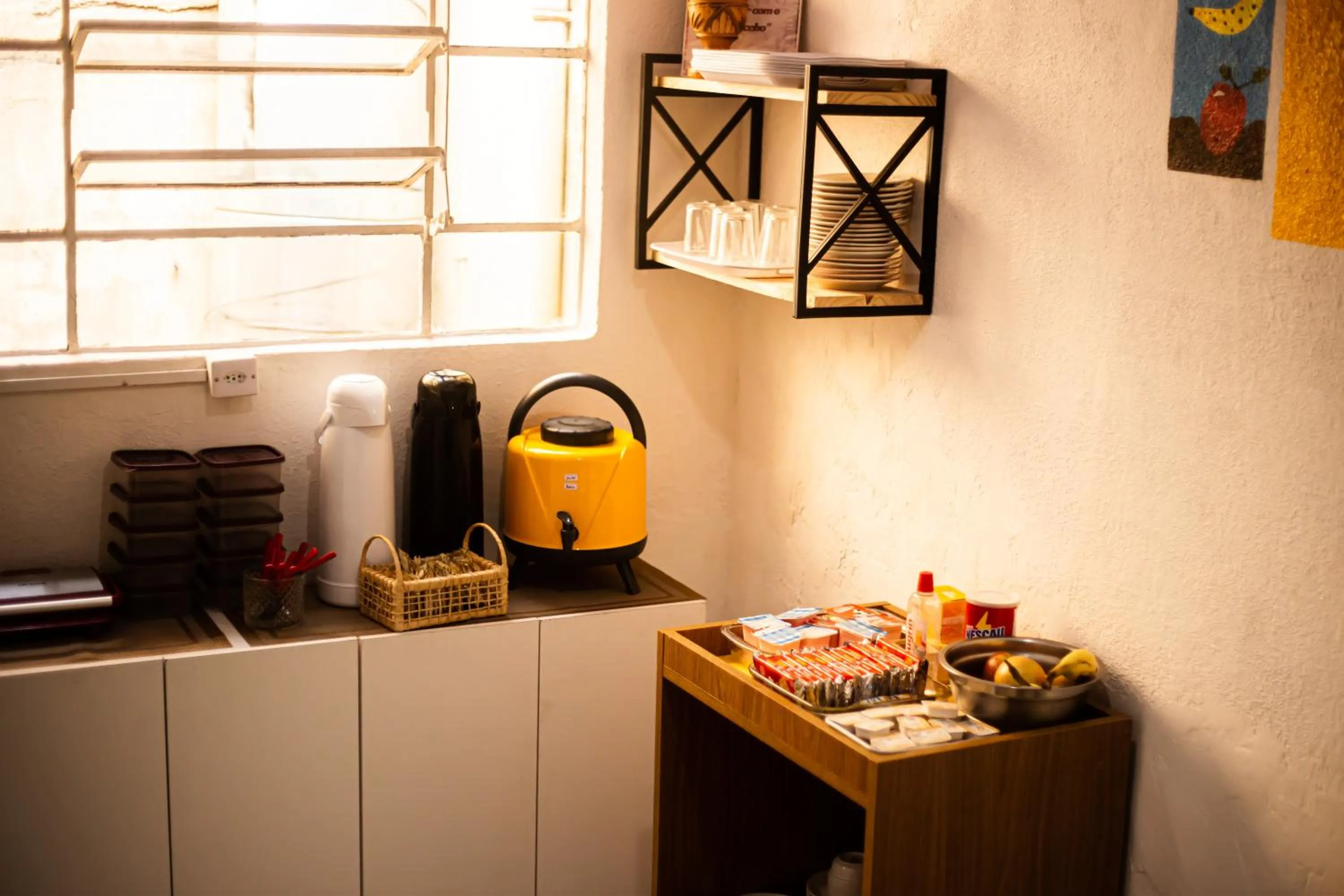 Food and drinks in Hostel Liberdade