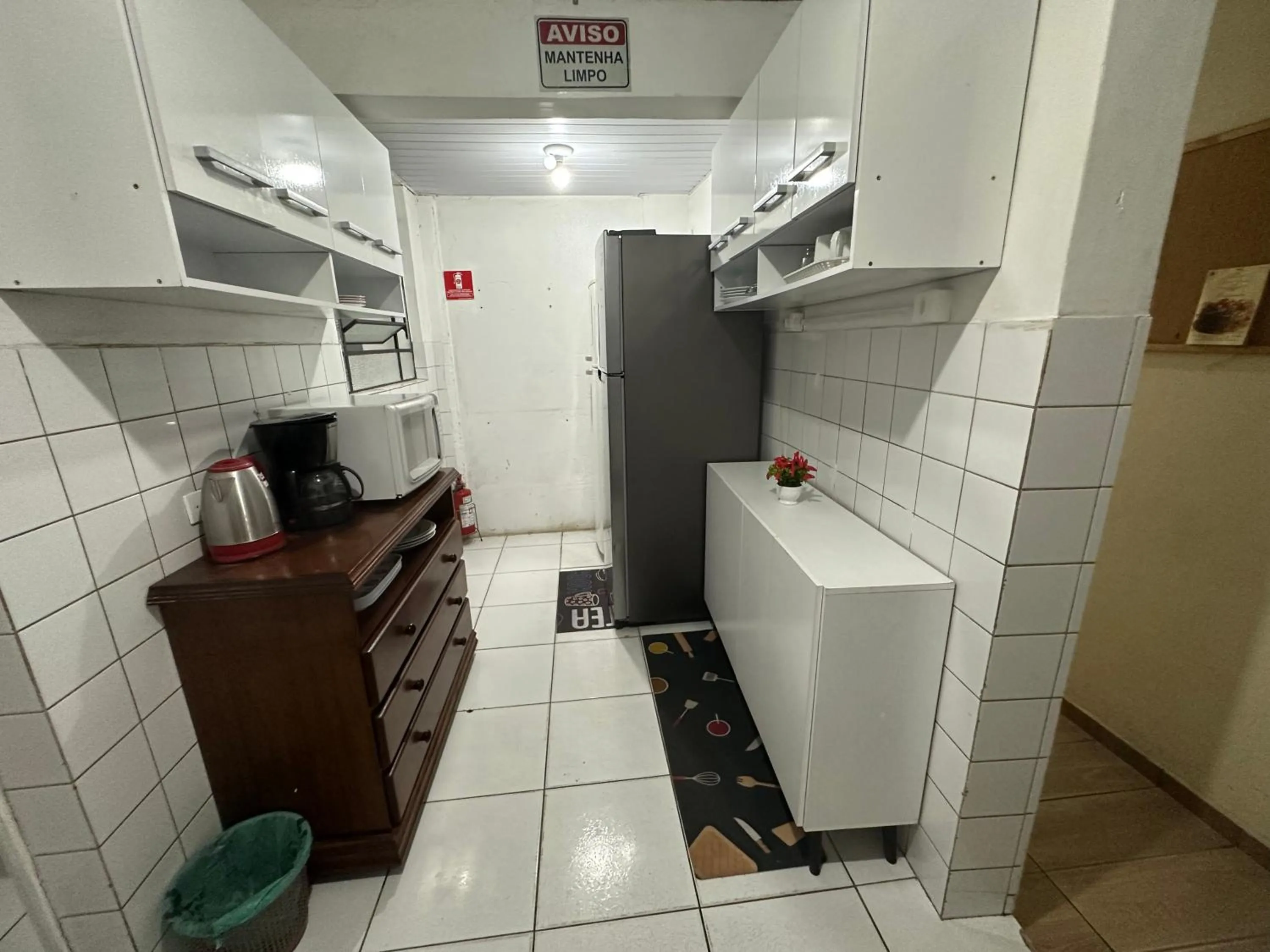 Kitchen or kitchenette in Hostel Liberdade